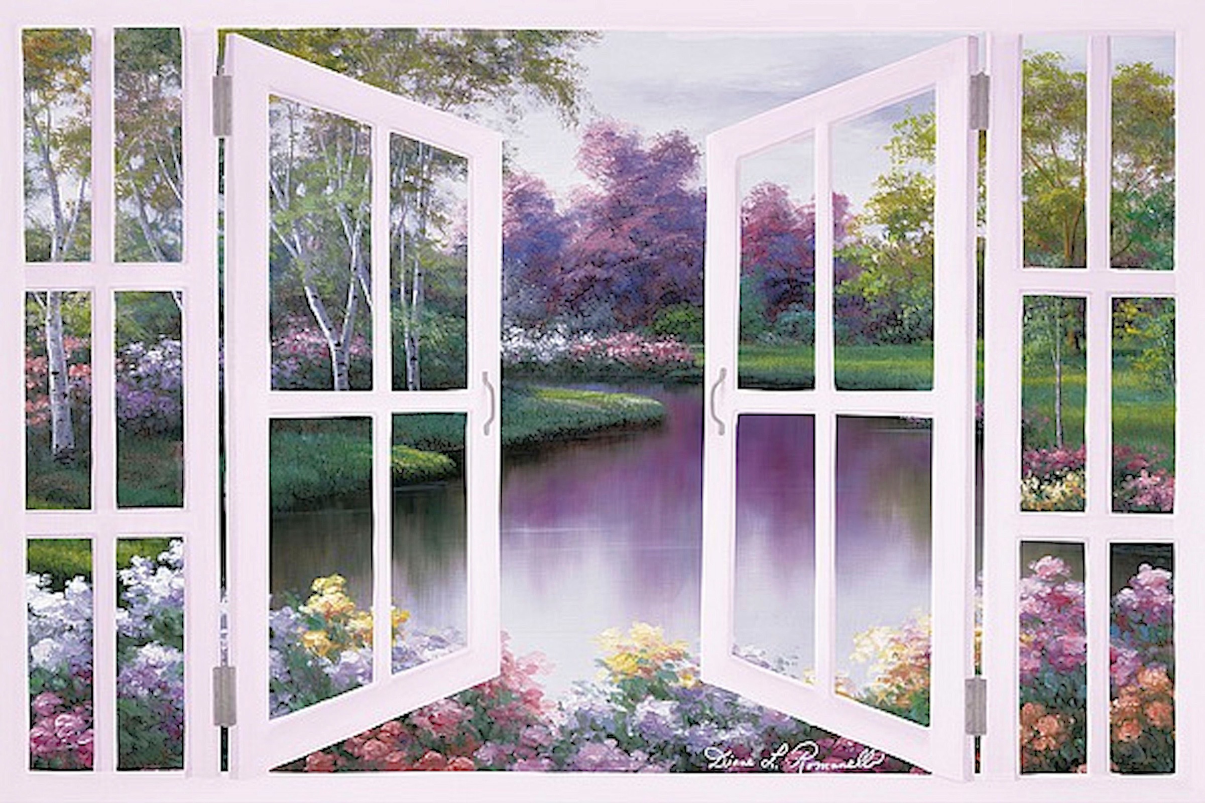 Image of Home affaire Leinwandbild »D. ROMANELLO / Frühlingssymphonie«, (1 St.) bei Ackermann Versand Schweiz