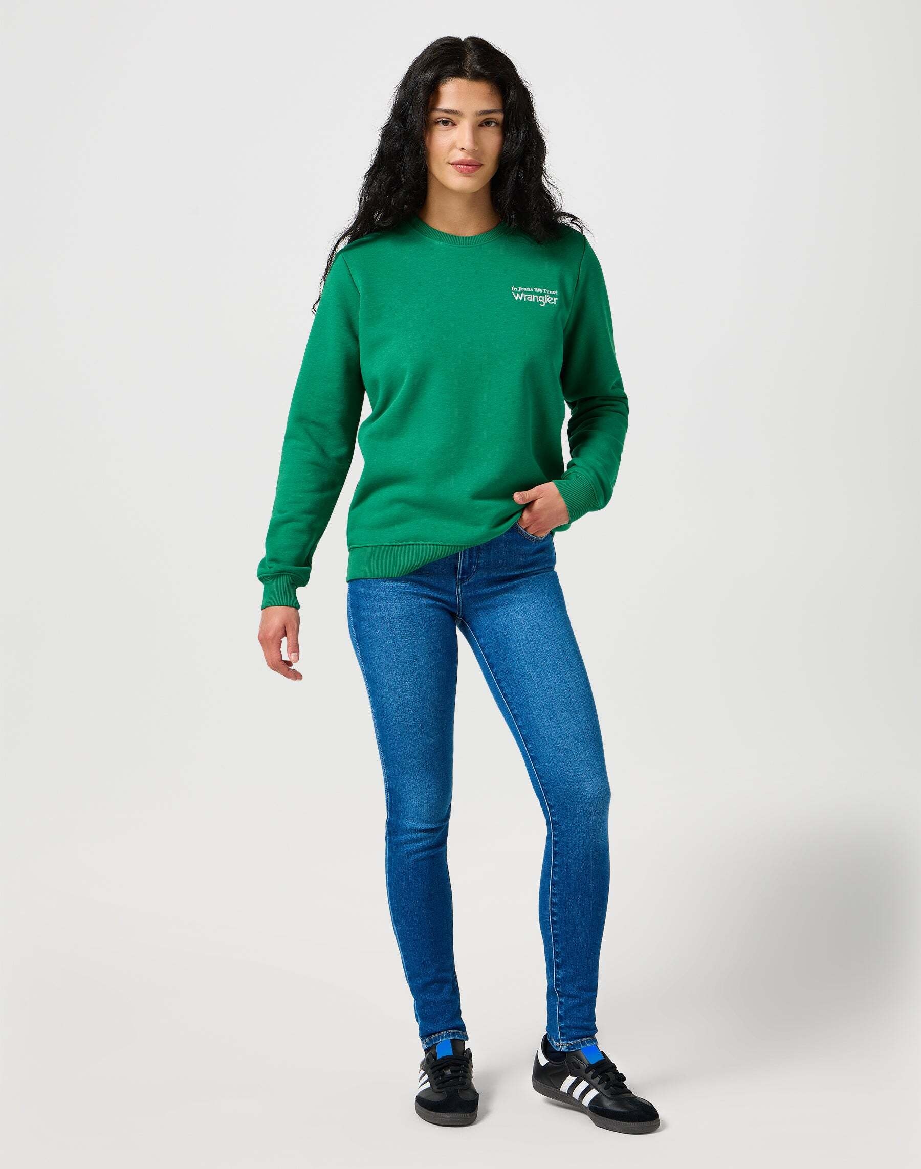 Wrangler Strickpullover »Wrangler Pullover Regular Sweat«