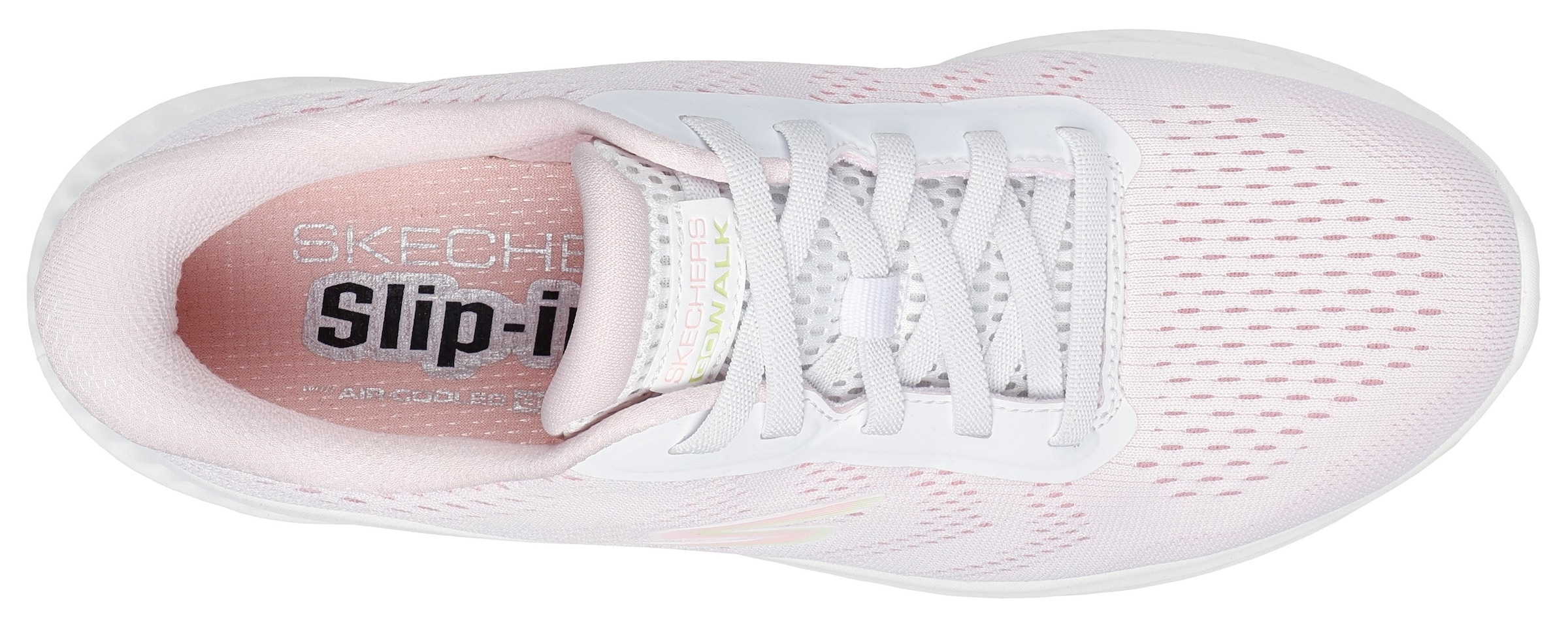 Skechers Slip-On Sneaker »GO WALK NOW-KHLOE«  Freizeitschuh mit Fersenkissen und Slip-ins Technologie