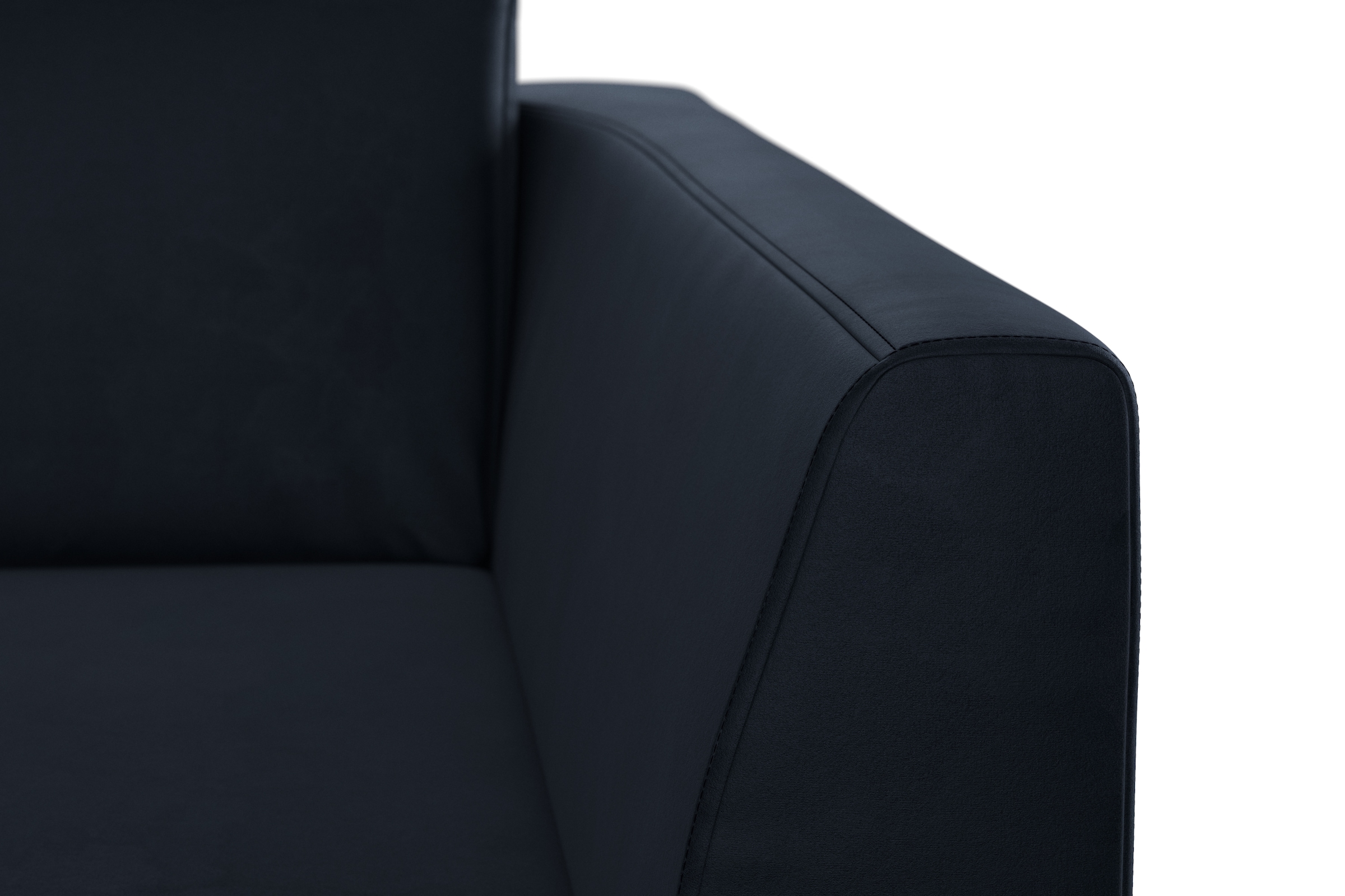 sit&more Wohnlandschaft »Lindholm U-Form«, mit Sitztiefenverstellung und Federkern
