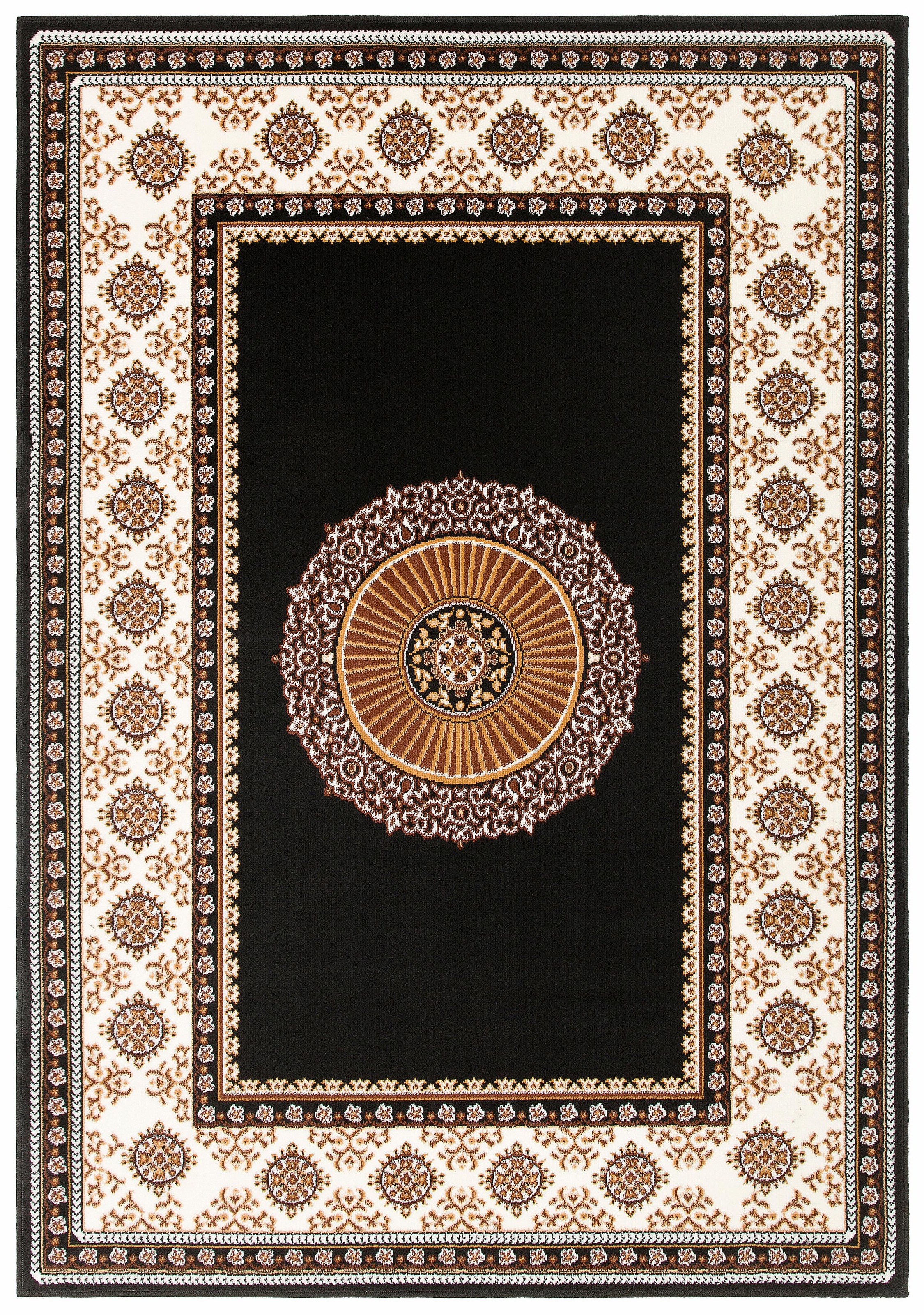 Image of GOODproduct Teppich "Shari, Made in Belgium" rechteckig 7 mm Höhe Orient-Optik, mit Bordüre, Teppich, Kurzflor, Weich, Pflegeleicht