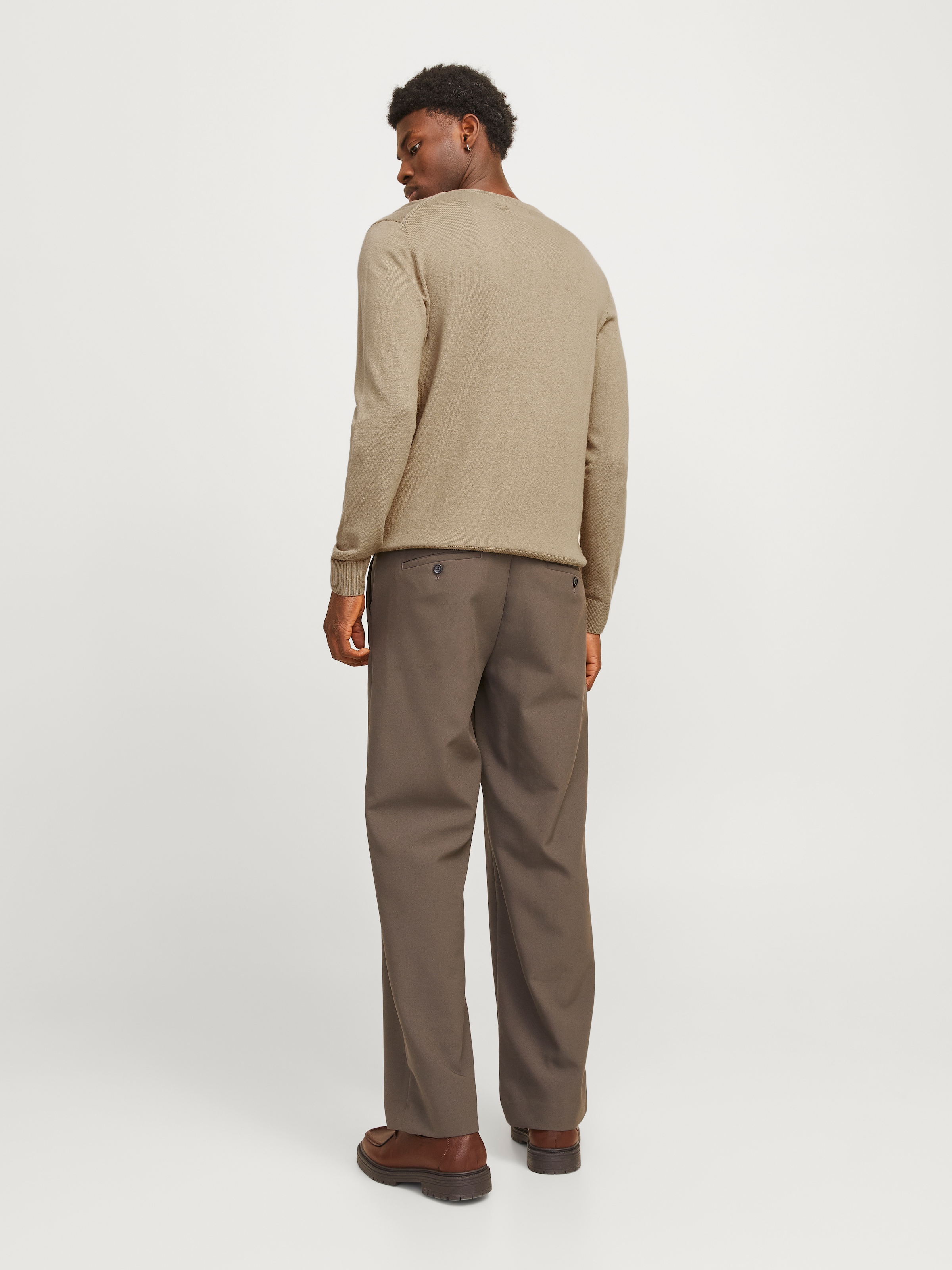 Jack & Jones Strickpullover »JJEEMIL KNIT CREW NECK NOOS«, mit Rundhalsausschnitt