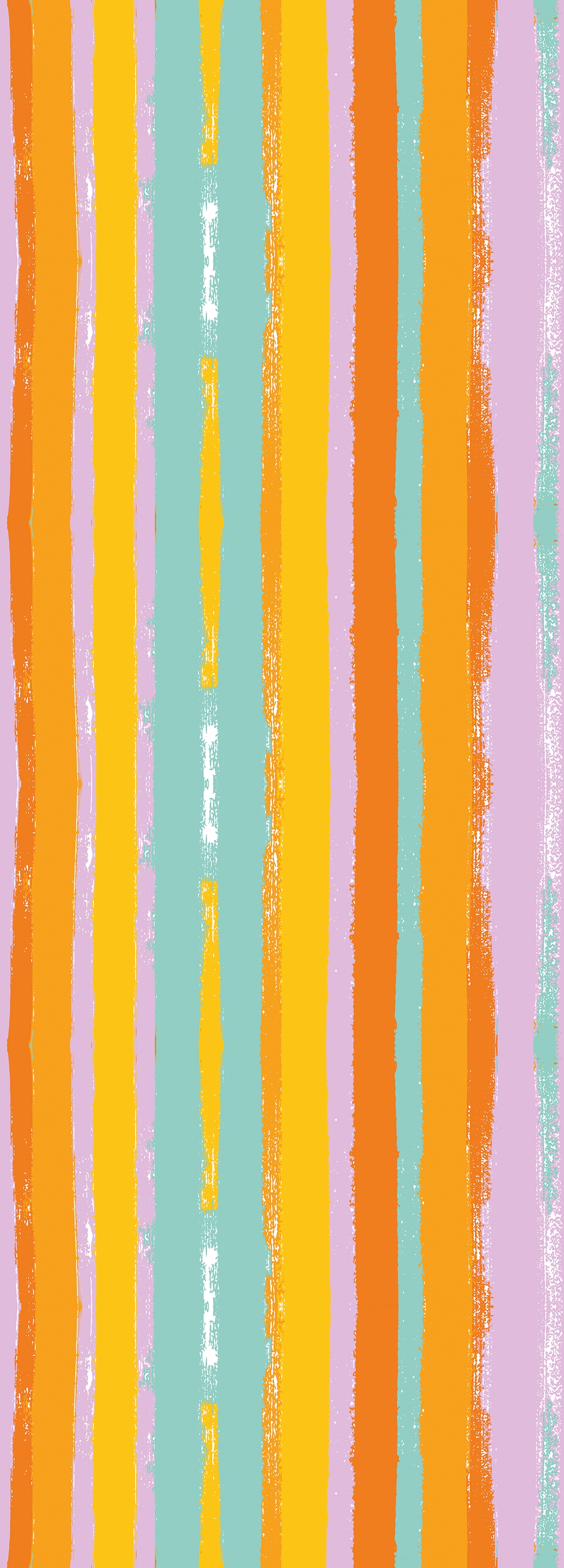 queence Vinyltapete »Streifen-Bunt«, Streifen, 90 x 250 cm, selbstklebend