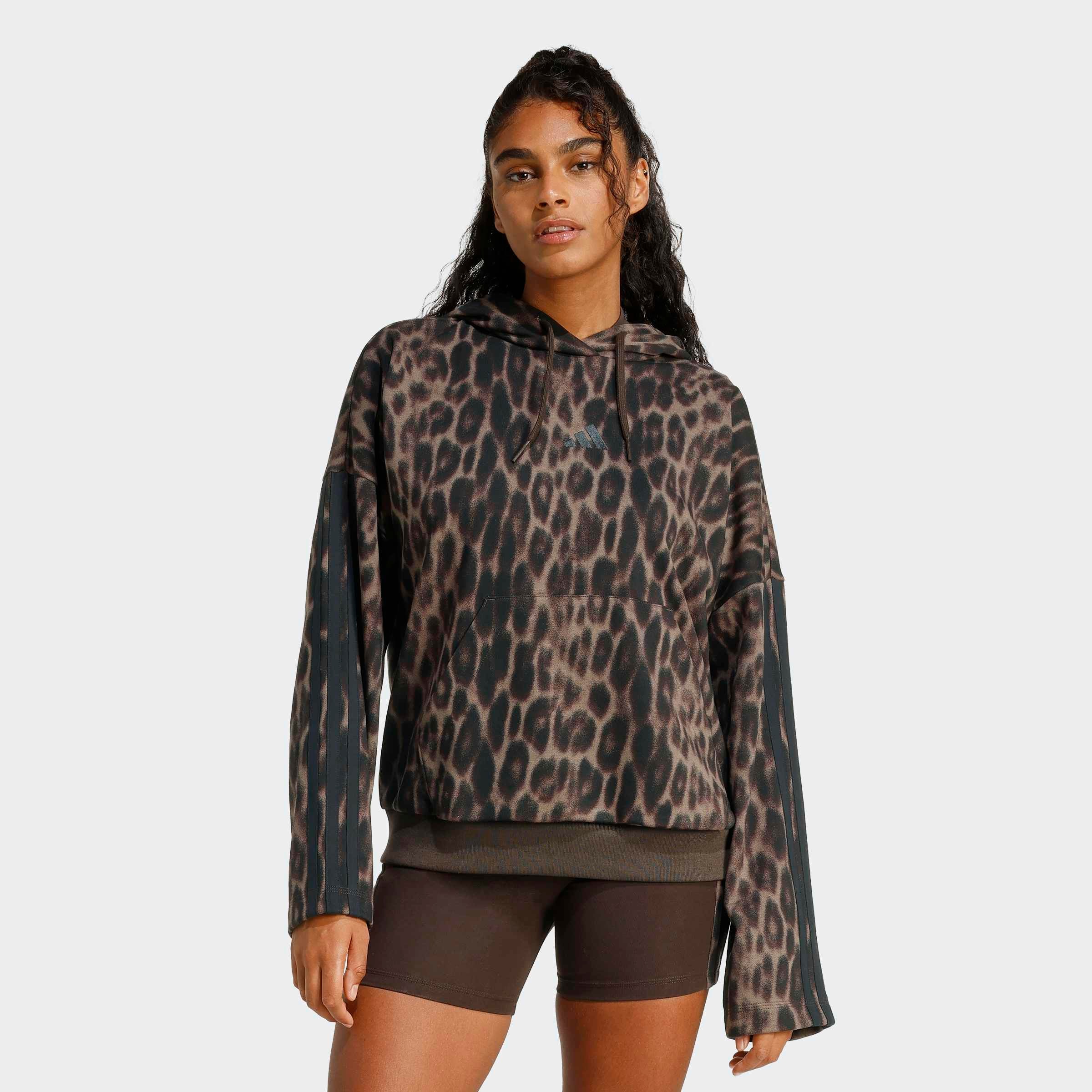 Image of adidas Sportswear Kapuzensweatshirt "W AOP FT HD"