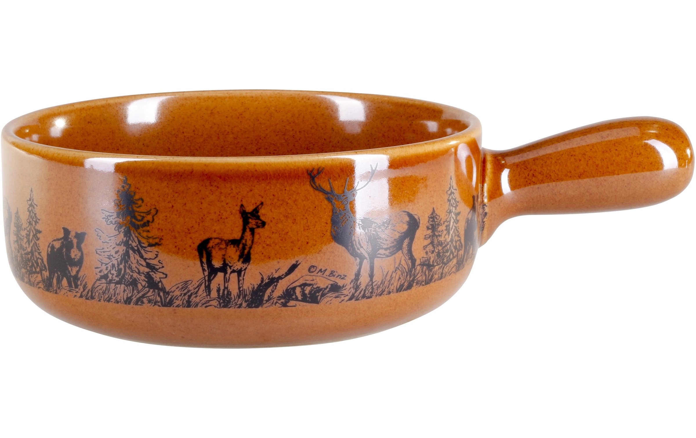 Image of Nouvel Fonduetopf »Waldtiere«, Ton bei Ackermann Versand Schweiz