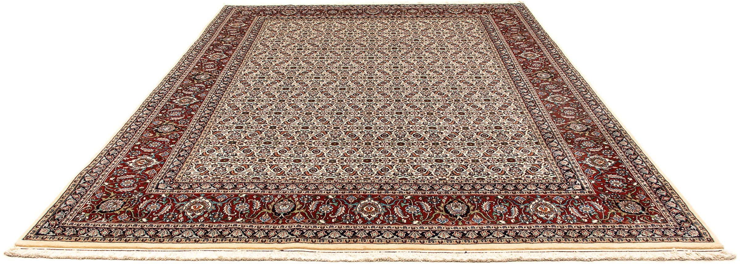 Image of morgenland Orientteppich »Perser - Classic - 337 x 248 cm - beige«, rechteckig, 10 mm Höhe, Wohnzimmer, Handgeknüpft, Einzelstück mit Zertifikat bei Ackermann Versand Schweiz