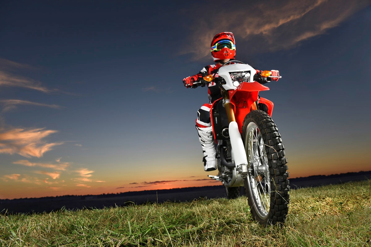 Image of Papermoon Fototapete "Motorrad"