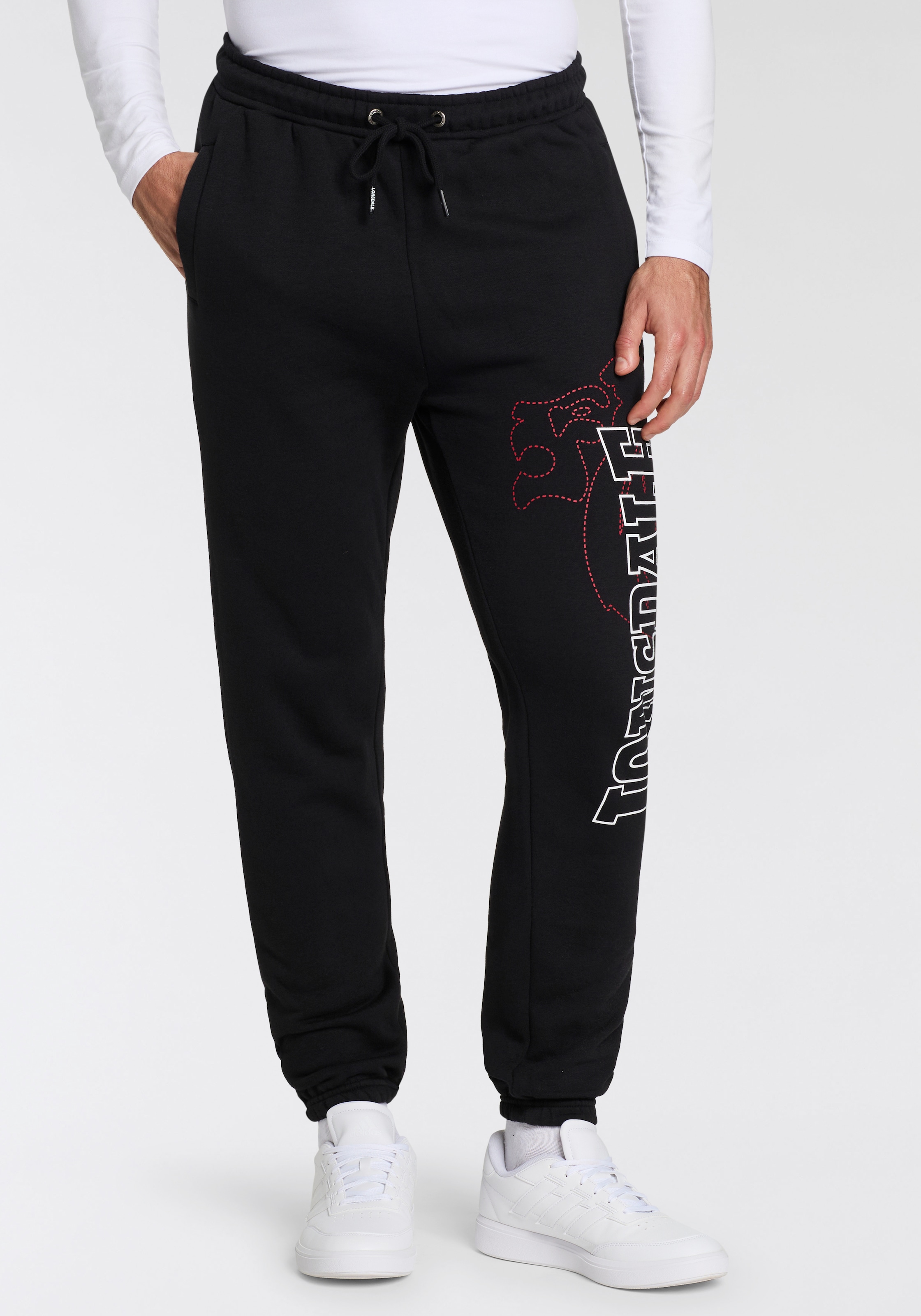 Image of Lonsdale Jogginghose "DARTFORD" mit seitlichen Eingrifftaschen, in strapazierfähiger Sweat-Qualität