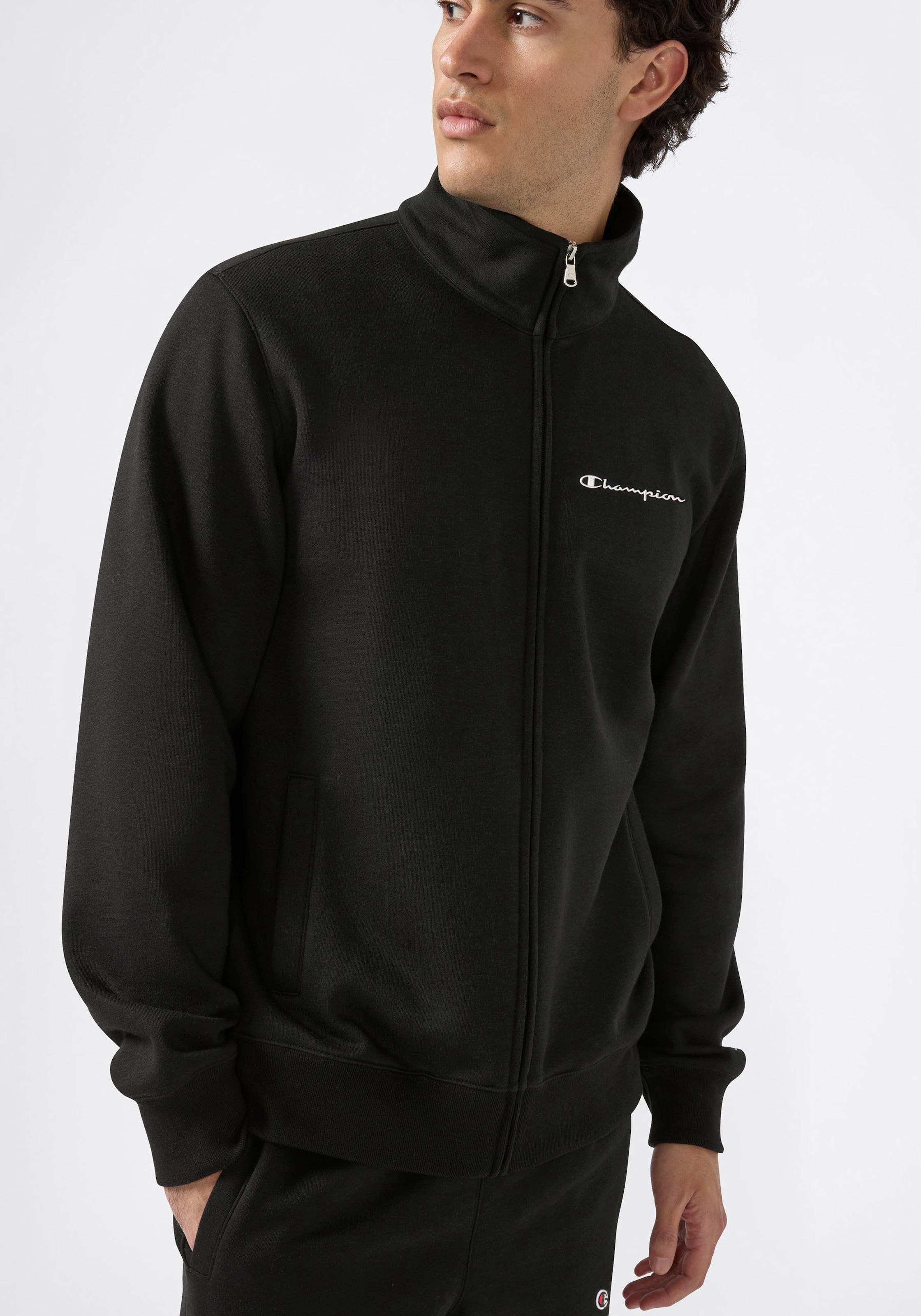 Champion Jogginganzug »Terry Full Zip Sweatshirt« 2 tlg. für sportliche Aktivitäten und Freizeit, aus Baumwolle und Polyester