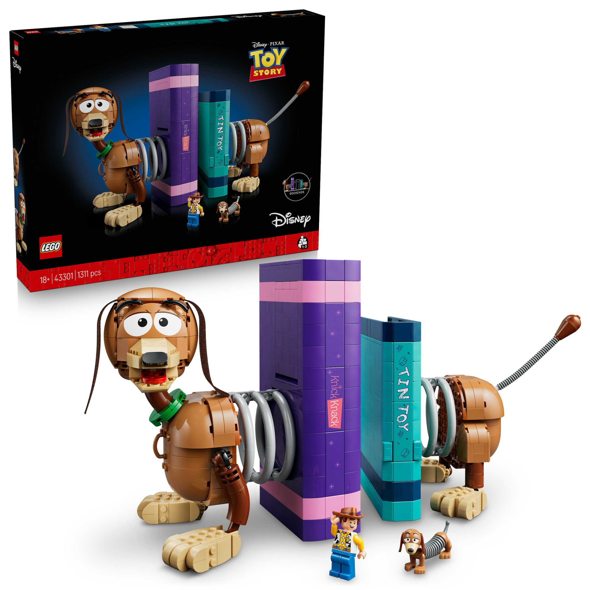 Image of LEGO Konstruktionsspielsteine "Toy Story: Slinky-Buchstützen (43301), LEGO Disney Pixar"
