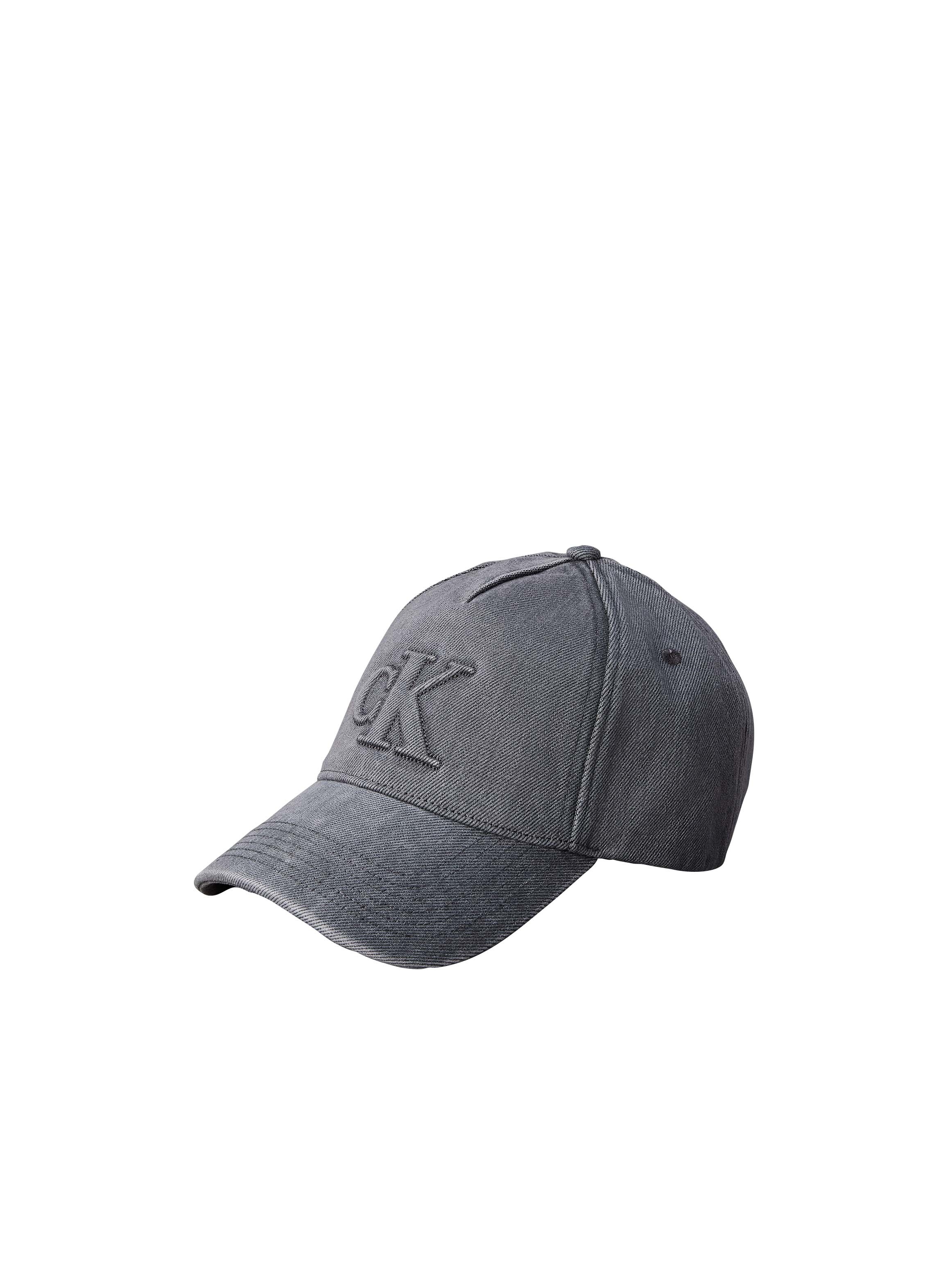 Image of Calvin Klein Baseball Cap "SEASONAL LOGO DENIM CAP" Regular fit und grössenverstellbar
