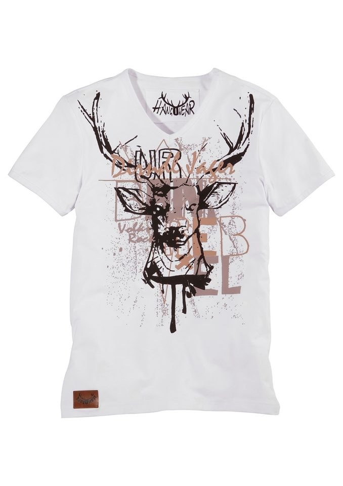 Image of Hangowear Trachtenshirt, Herren, mit Aufdruck bei Ackermann Versand Schweiz