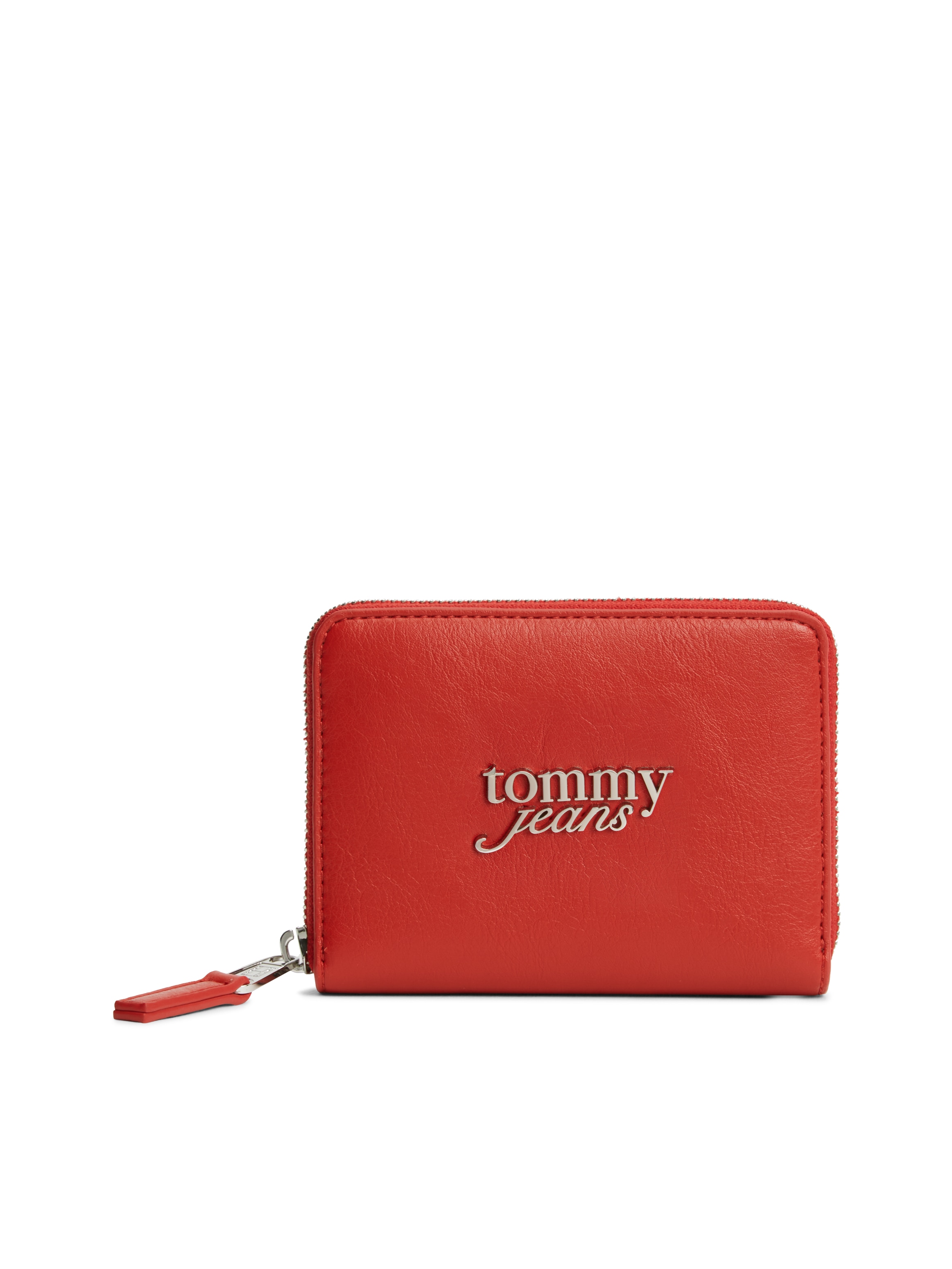Image of Tommy Jeans Geldbörse "TJW BOLD MED ZA" Damen Geldbeutel, Portemonnaie mit Logo-Schmuckelement