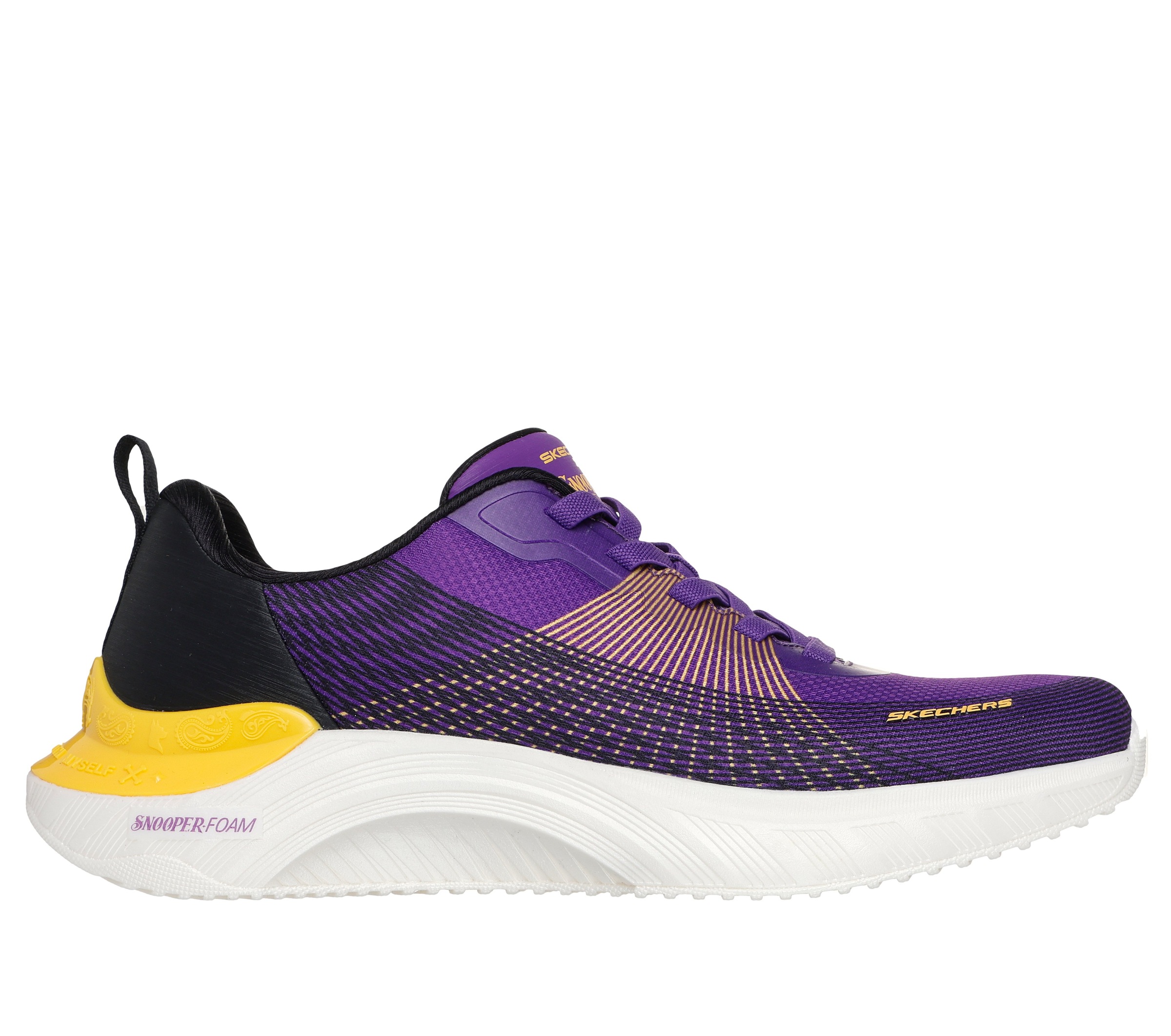 Skechers Baskets slip-on »SNOOP ACE-CYBER WALKER«  chaussure à lacets, chaussure de sport, sneaker Snoop à enfiler