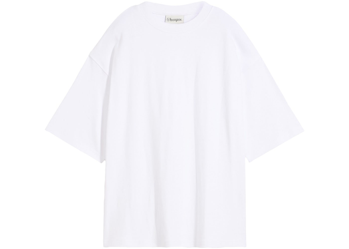 bonprix T-shirt oversize coupe oversize, en coton lourd, tailles jusqu’à XXL