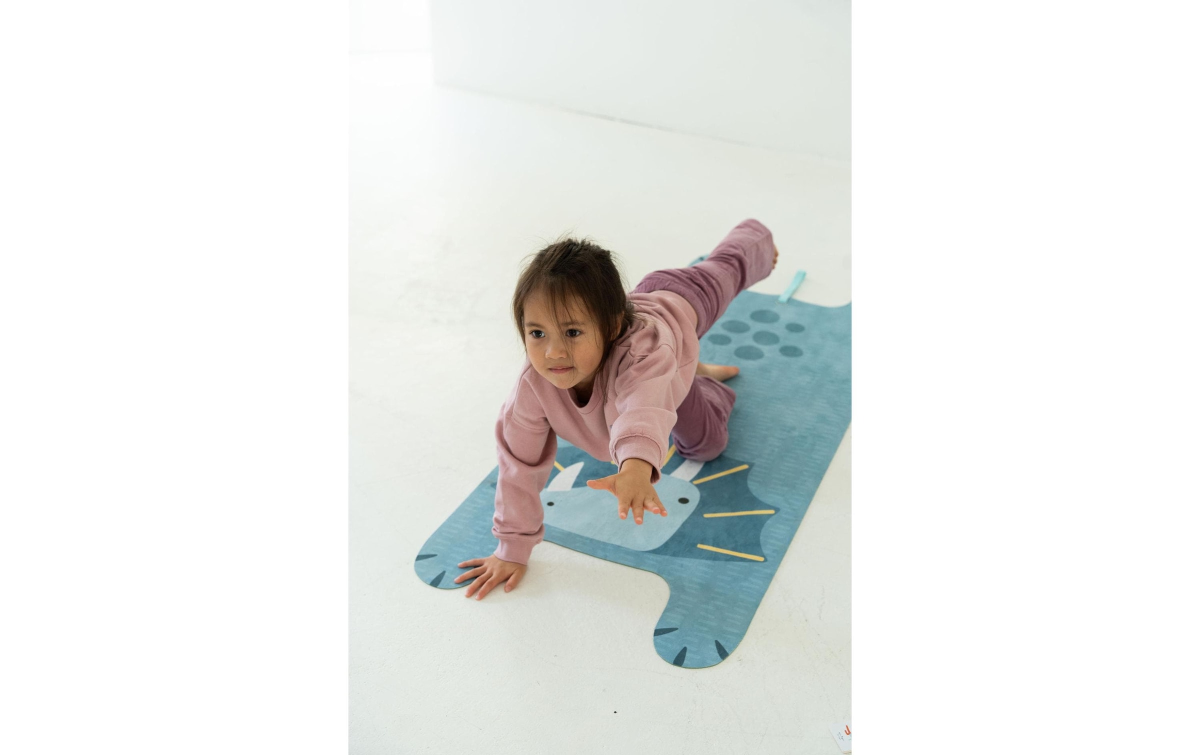   Tapis de jeu »Yogitier Diego der Dino Naturkautschuk Mikrofaser-Velours«
