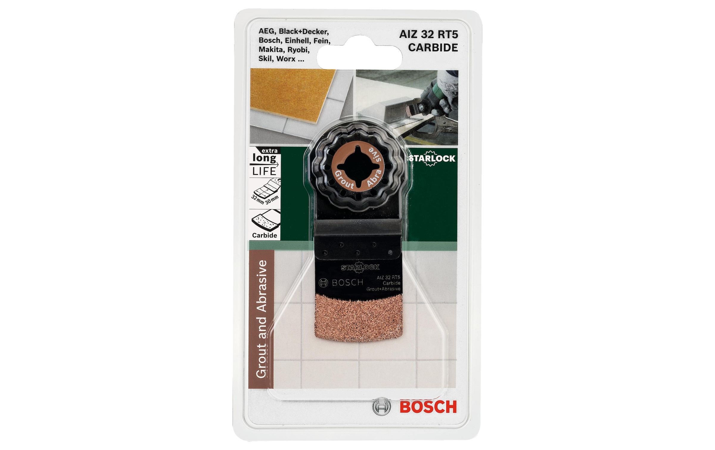 BOSCH Tauchsägeblatt »AIZ 32 RT5, 32 x 30 mm«