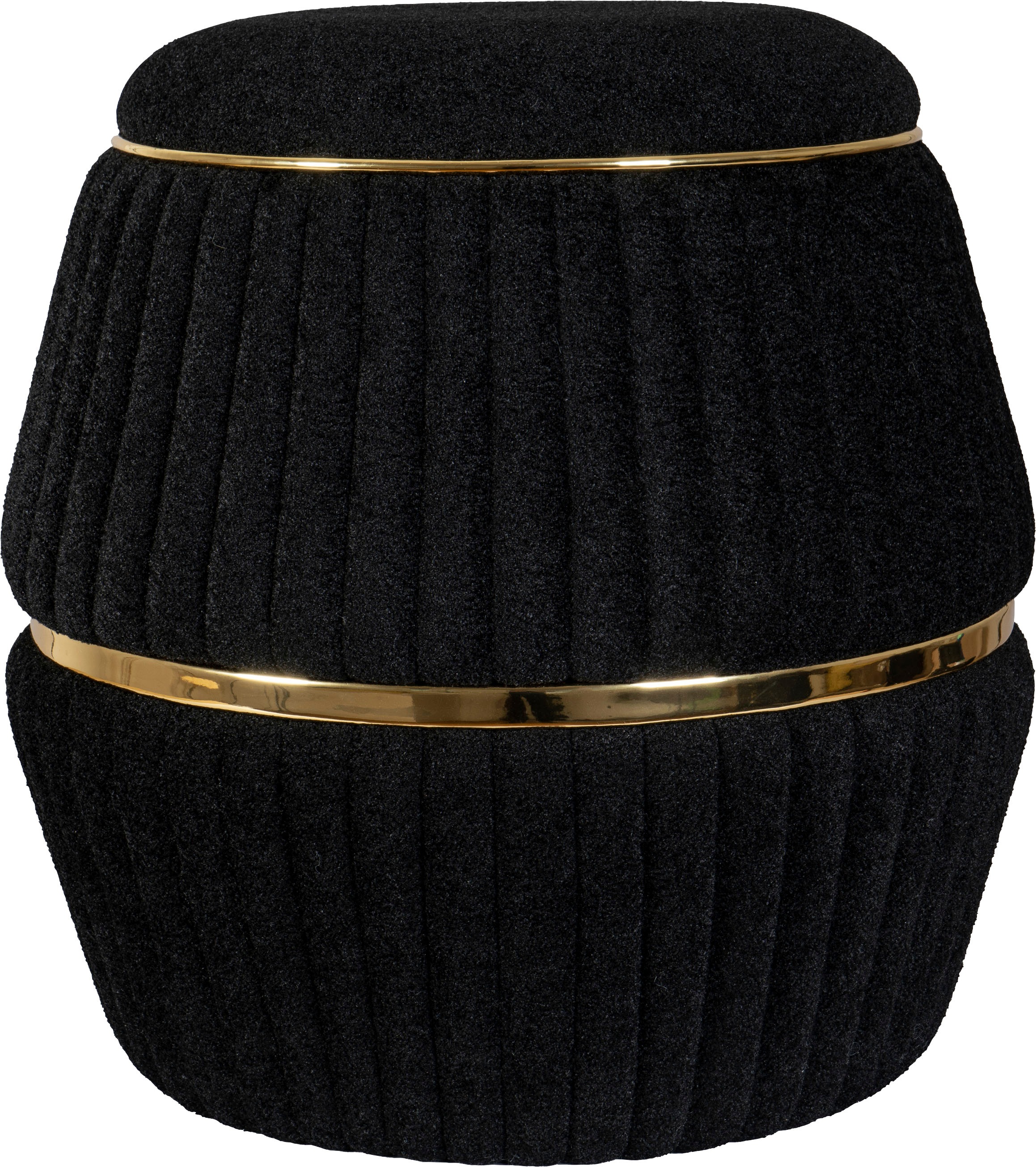 Kayoom Sitzhocker »Hocker Doric, trendiger Look, ästhetische Farbgebung, schöne Steppung« 1 Stk. tlg. komfortabel, hochqualitativ, pflegeleicht, in vielen Räumen zuhause