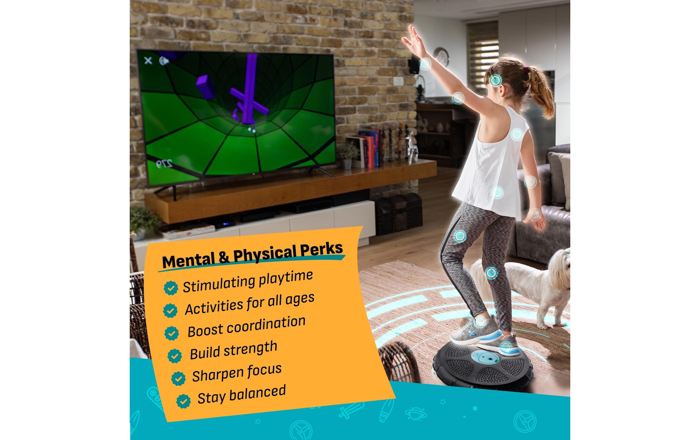 Balanceboard »Particula Play Wobble«