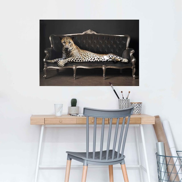 Reinders! Poster »Leopard Chic Panther - Liegend - Luxus - Relax«, (1 St.)  jetzt kaufen