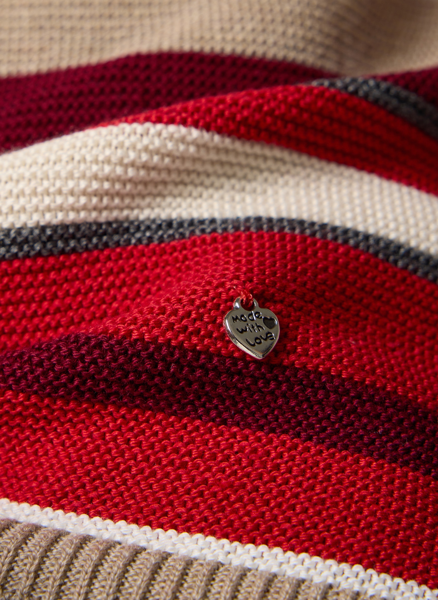 Rabe Pull en tricot im Streifen-Look