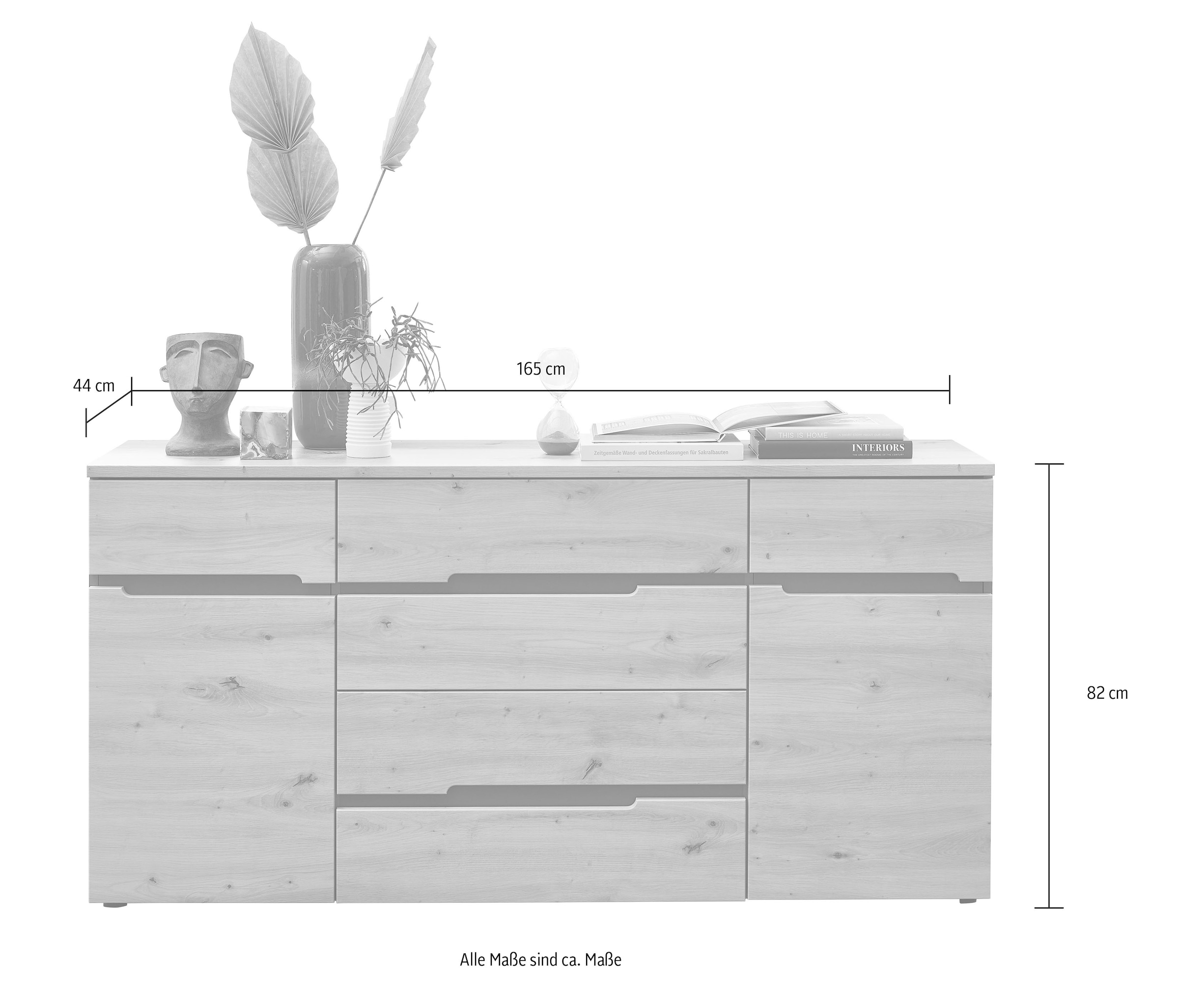 Innostyle Buffet »MEMPHIS« Buffet, meuble de salon, choix OTTO,  montage facile, beaucoup d'espace de rangement