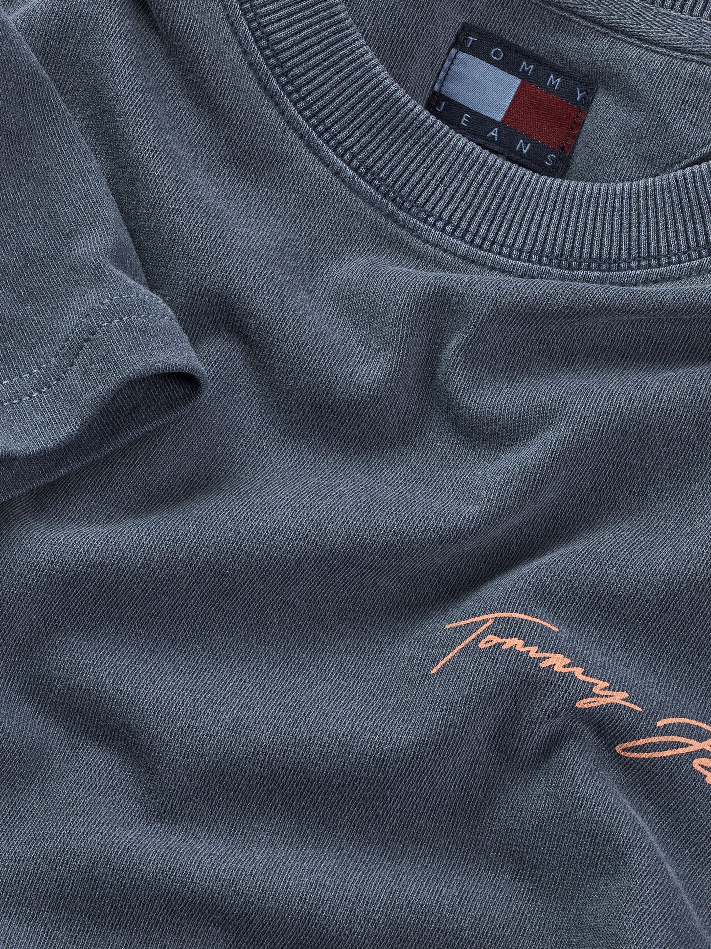 Tommy Jeans T-Shirt »TJM REG SIG SAILING SS TEE EXT«, mit grossem Rückendruck