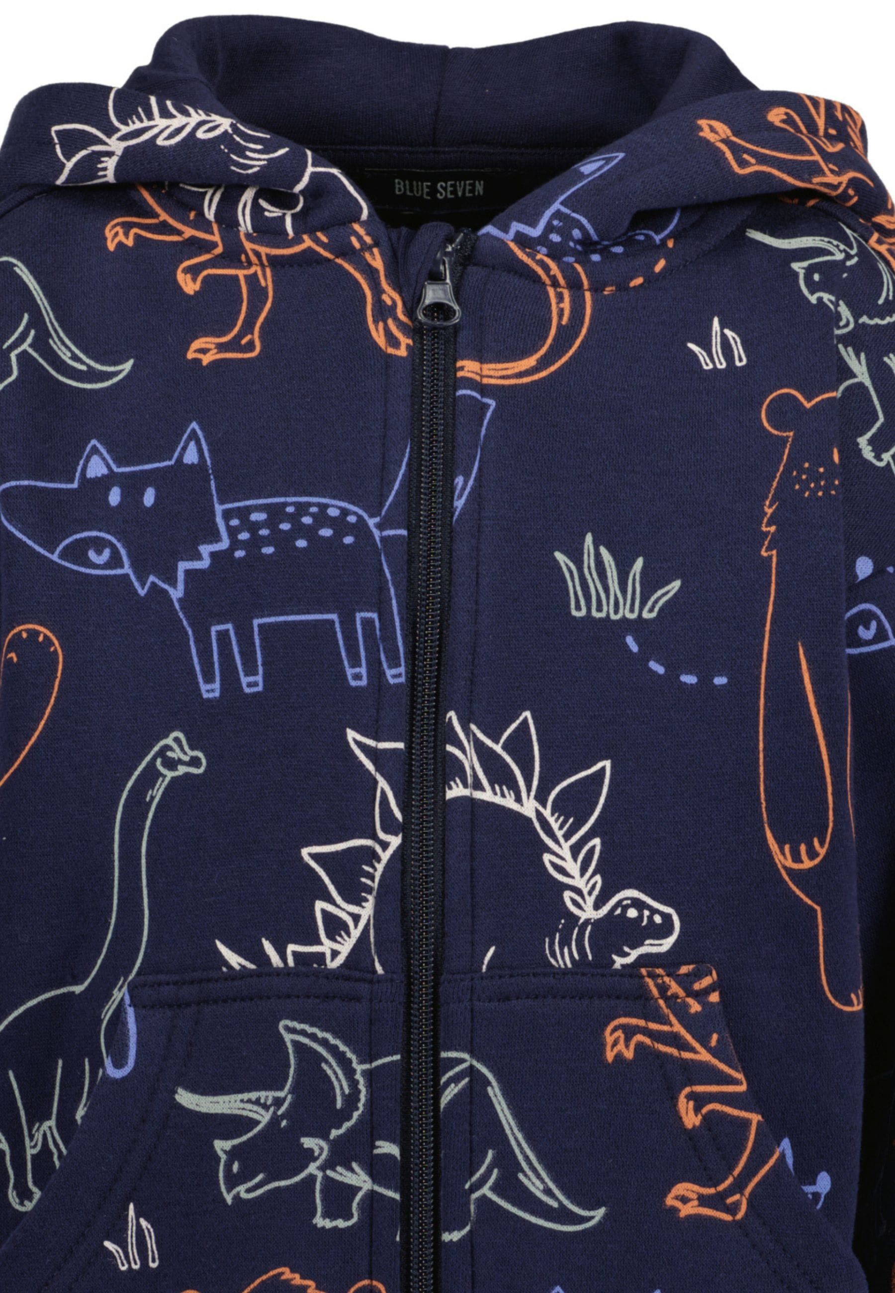 Blue Seven Sweat à capuche mélange de coton