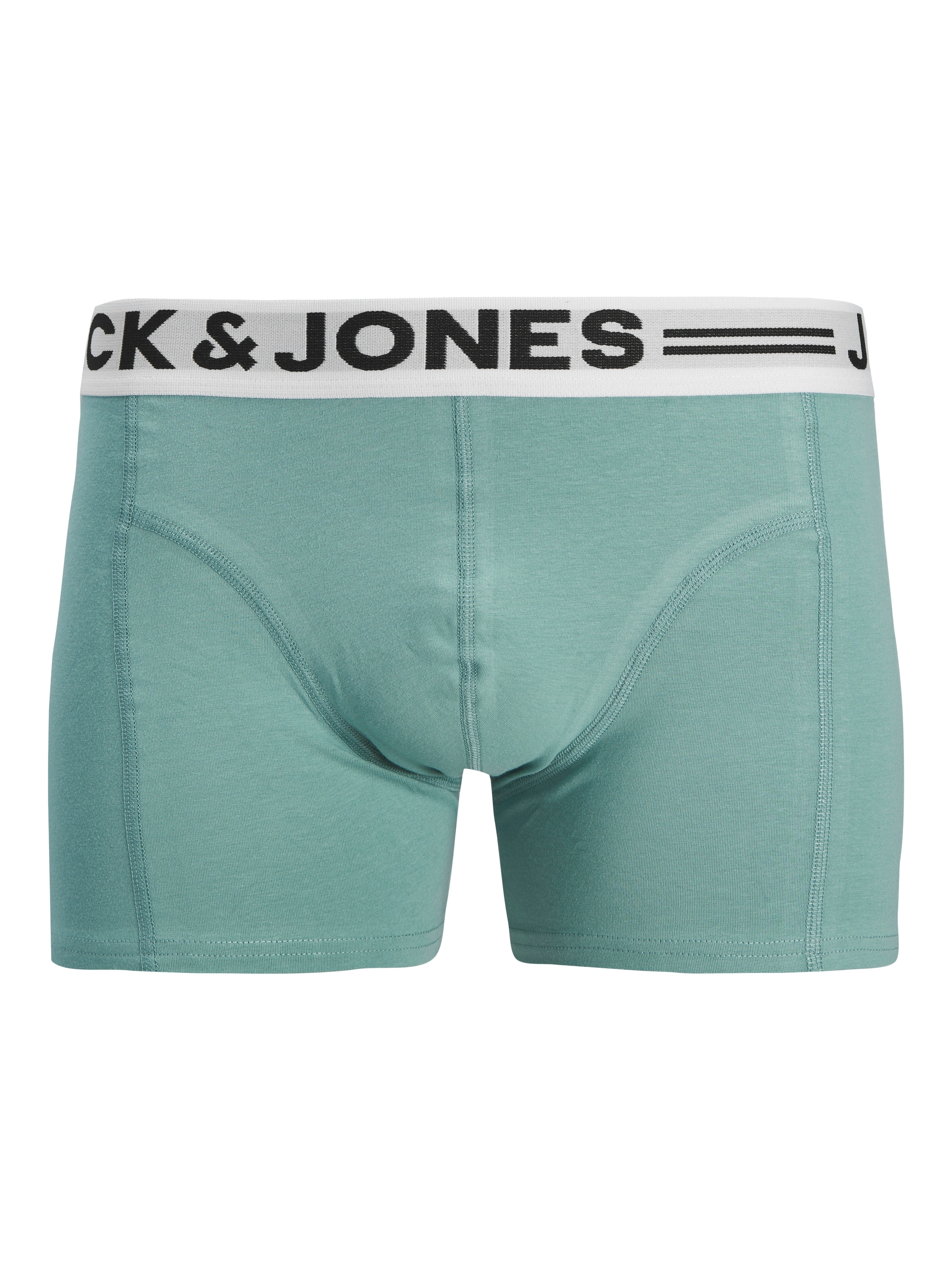 Jack & Jones Boxer »Sense Trunks« Paquet, 3er-Pack, 3 cuis Baumwollmischung, elastisches Bündchen