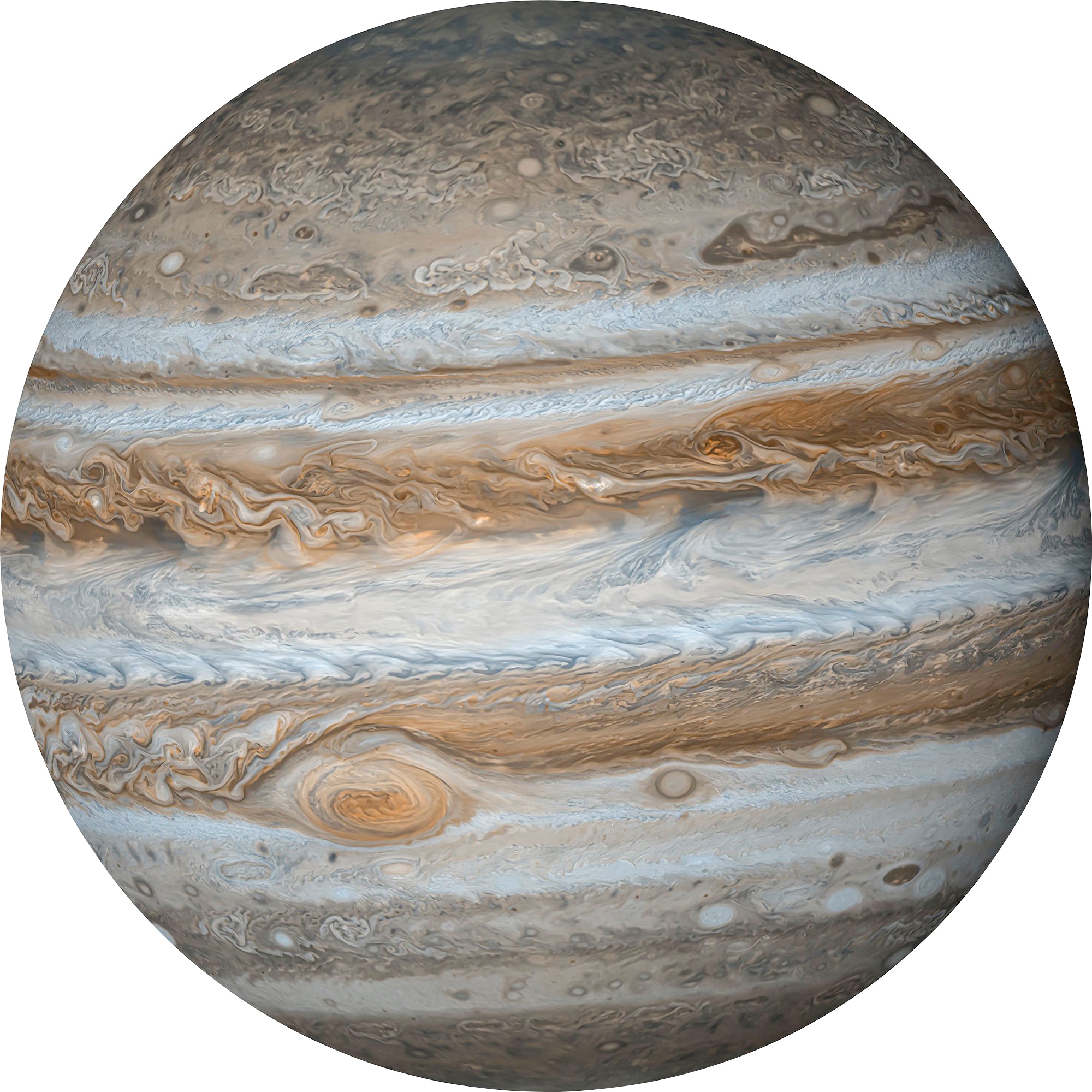 Image of Komar Vliestapete "Vlies selbstklebend - Jupiter - Grösse 125 x 125 cm" bedruckt glatt Wohnzimmer, Schlafzimmer