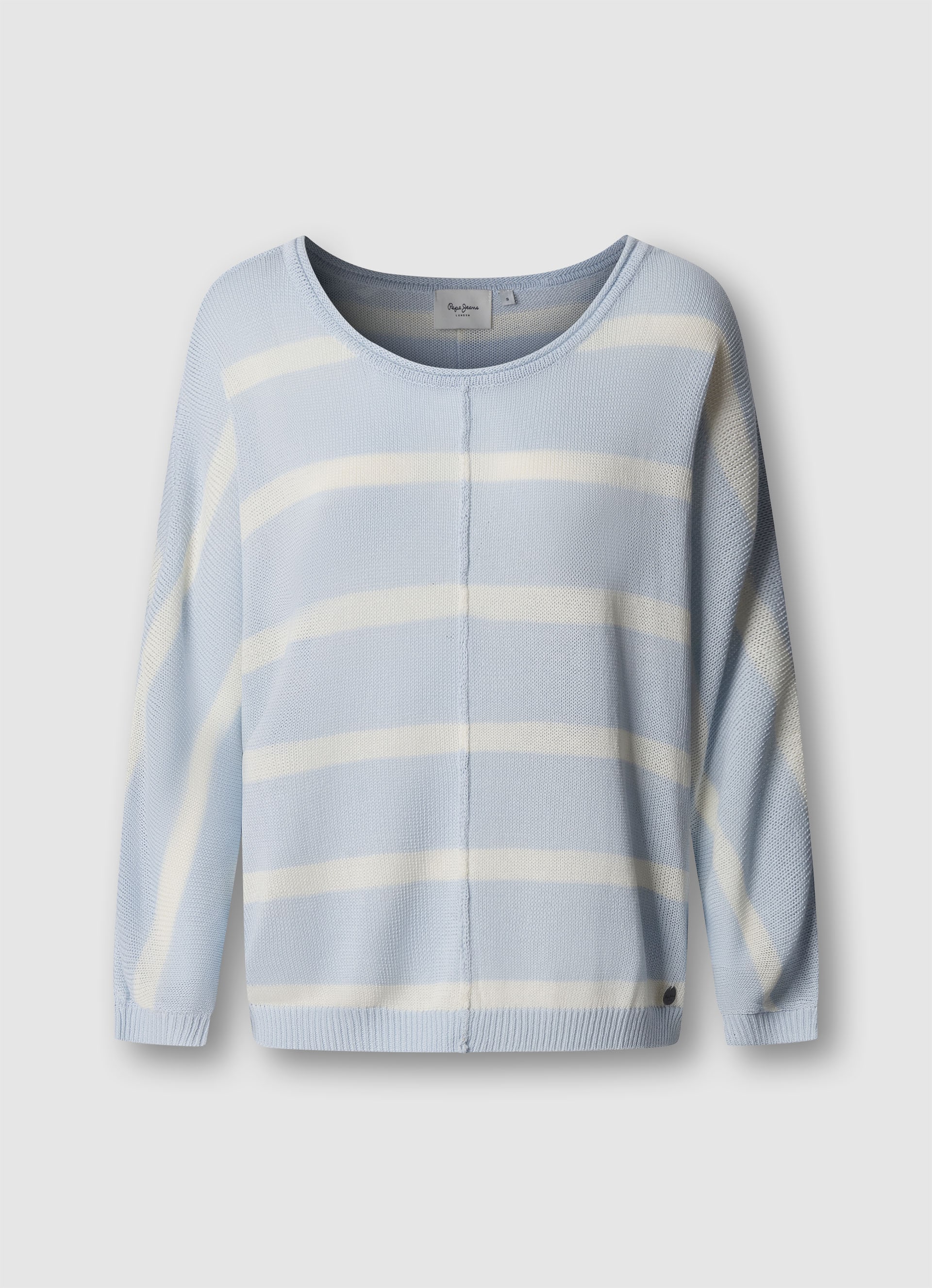 Image of Pepe Jeans Strickpullover "ALBERTA" im Streifen-Design, locker geschnitten