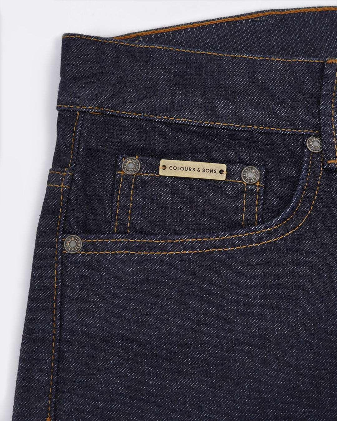 colours & sons Tapered-fit-Jeans »colours & sons Jeans Denim Cropped«