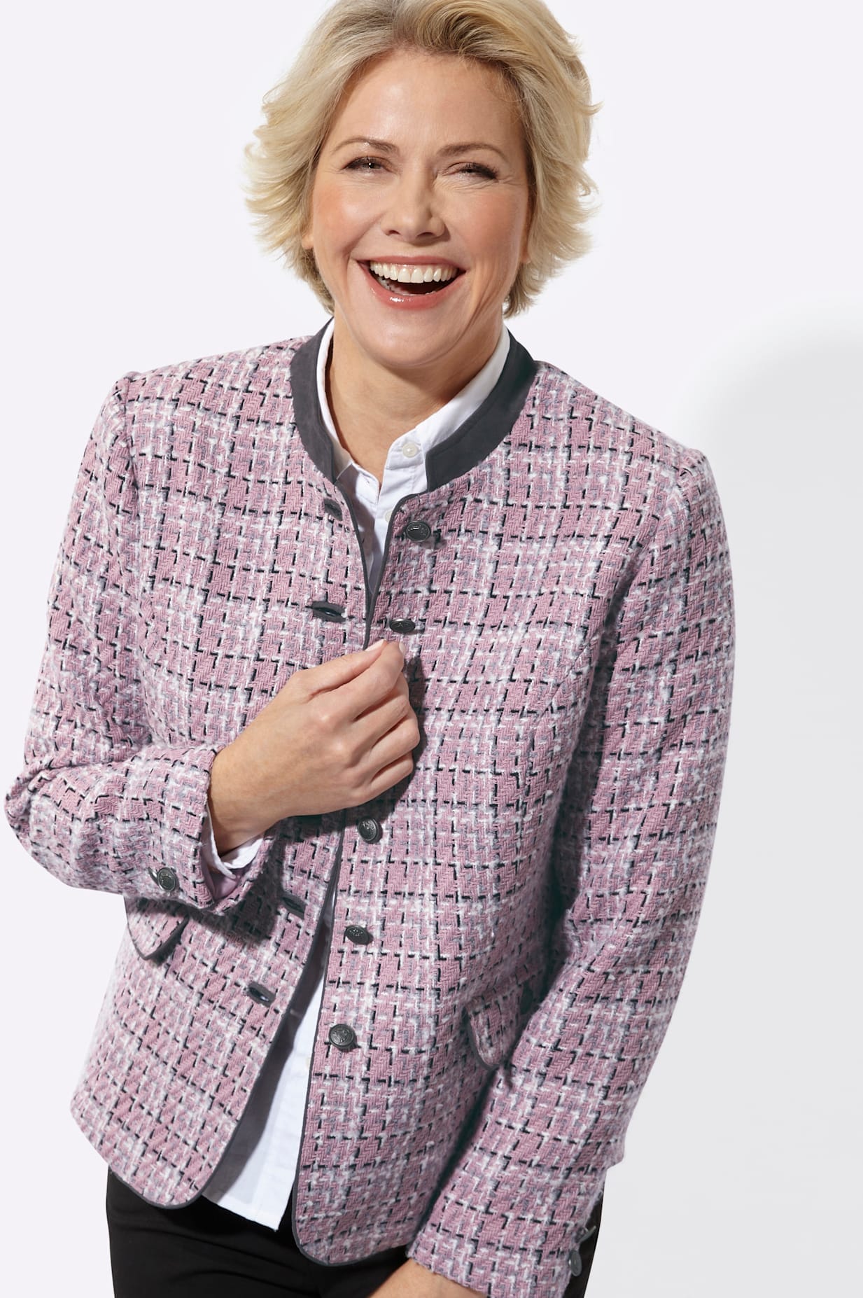 Classic Veste blazer »Bouclé-Blazer«