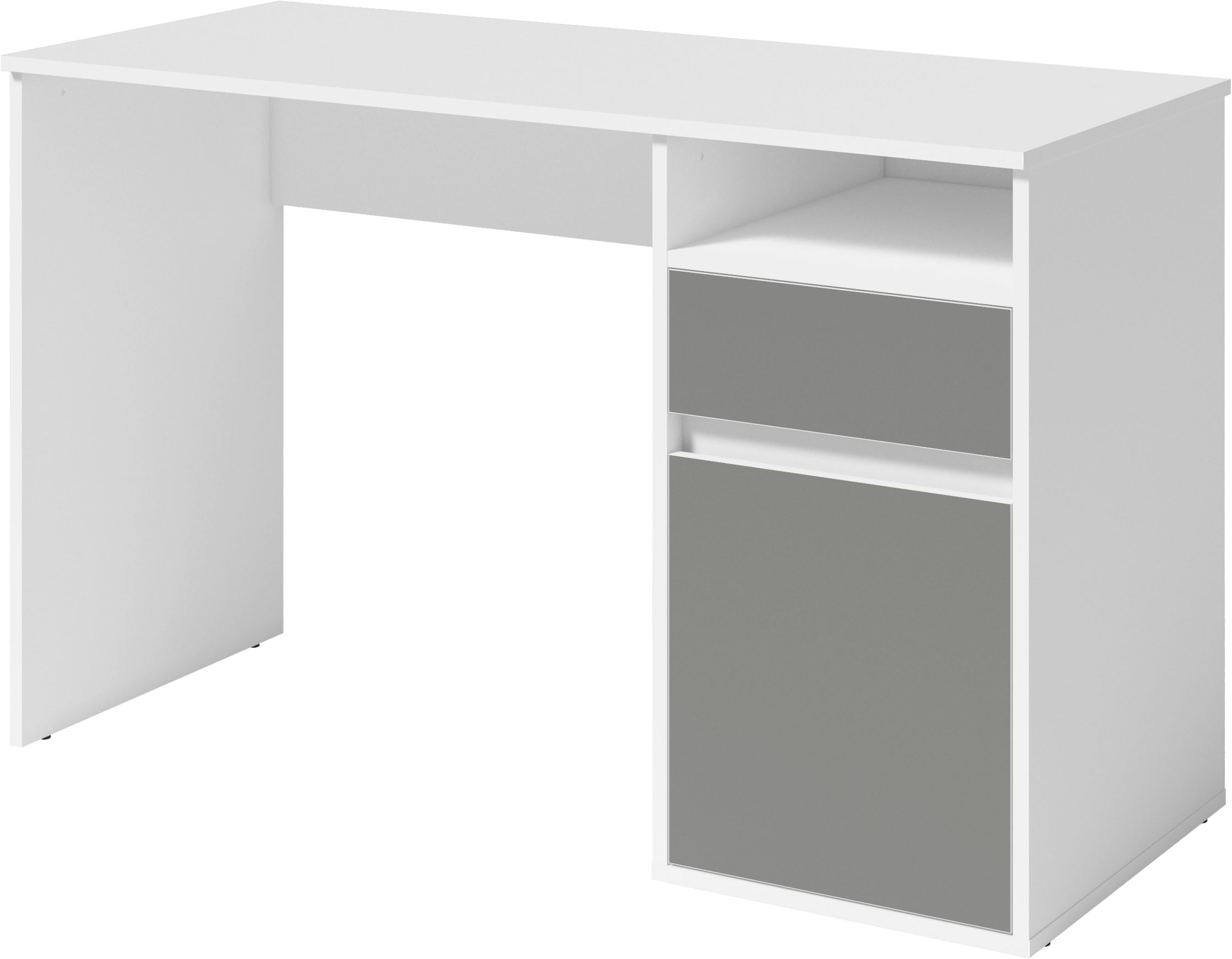 Home affaire Schreibtisch »Tinsley« mit Schublade, und Tür, Breite 120 x53 cm
