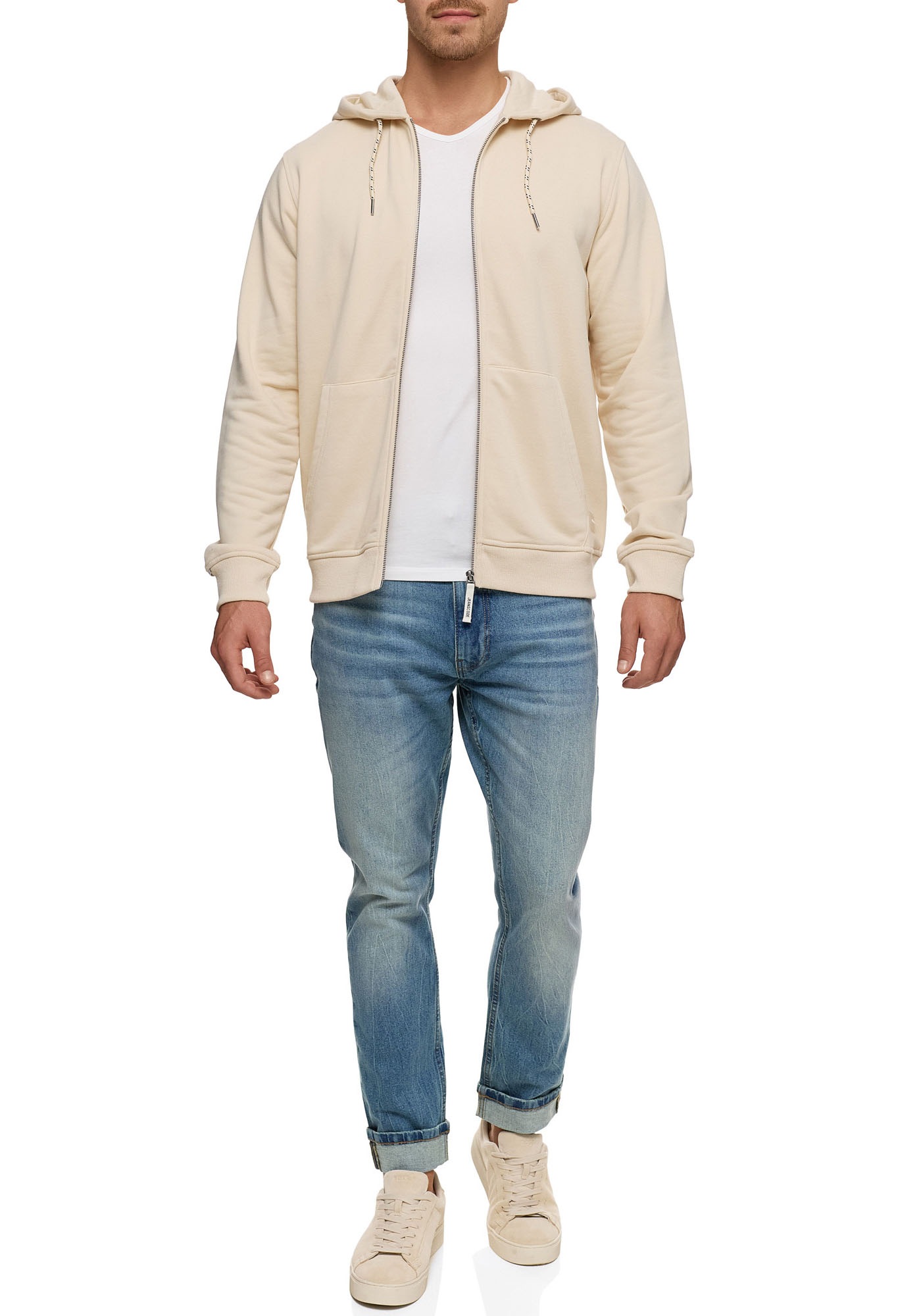 Indicode Kapuzensweatjacke »INPonto«