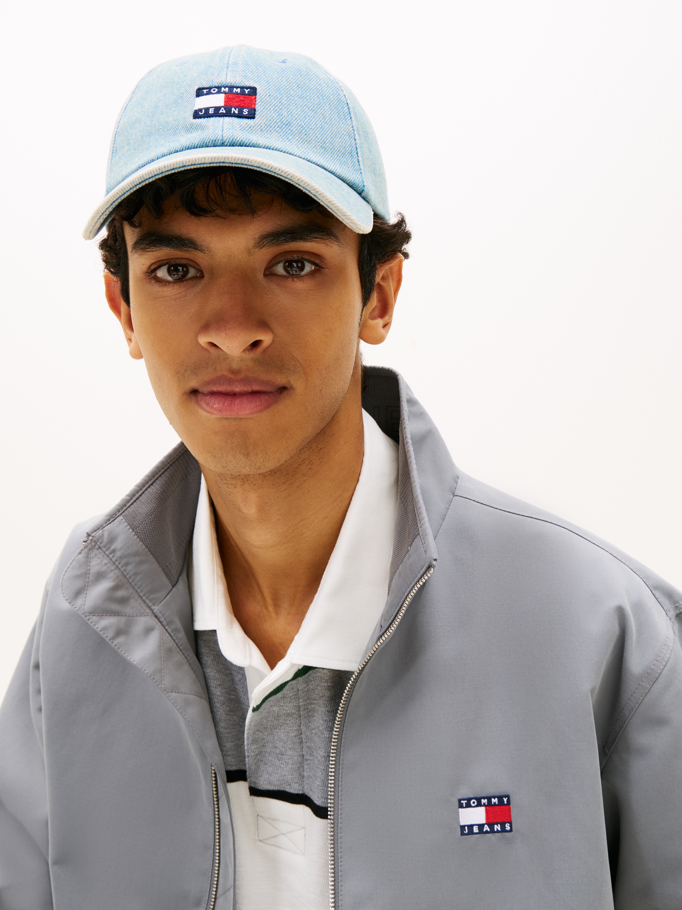 Tommy Jeans Casquette de baseball »TJM HERITAGE DENIM« Regular fit mit festem Schirm