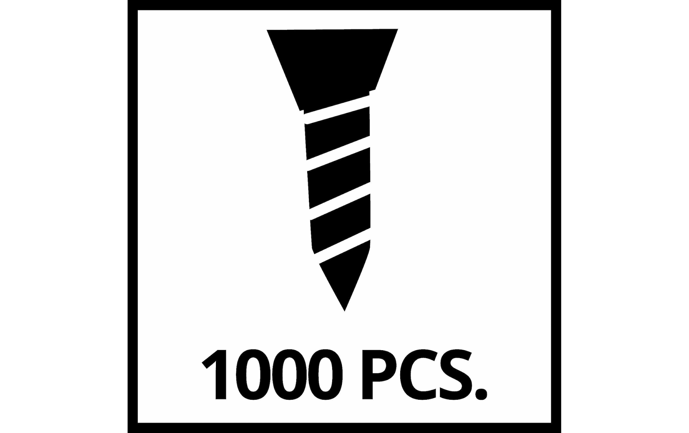 Einhell Schrauben-Set »Magazinschrauben 3,5 x 45 mm« Schraubengurte für Trockenbauschrauber