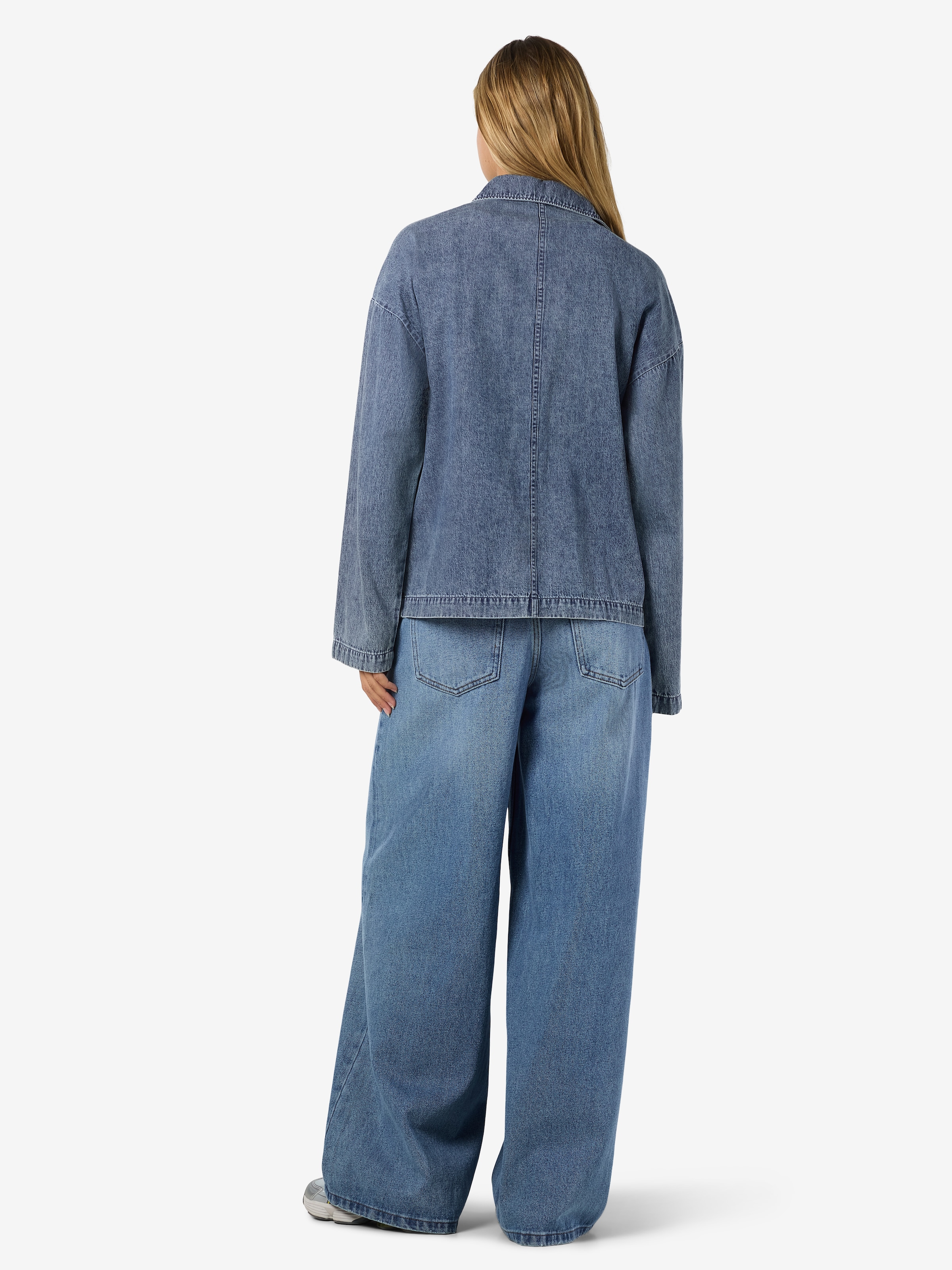 Noisy may Jeansbluse »NMENZA L/S OVERSIZE SHIRT MG004MB NOOS«