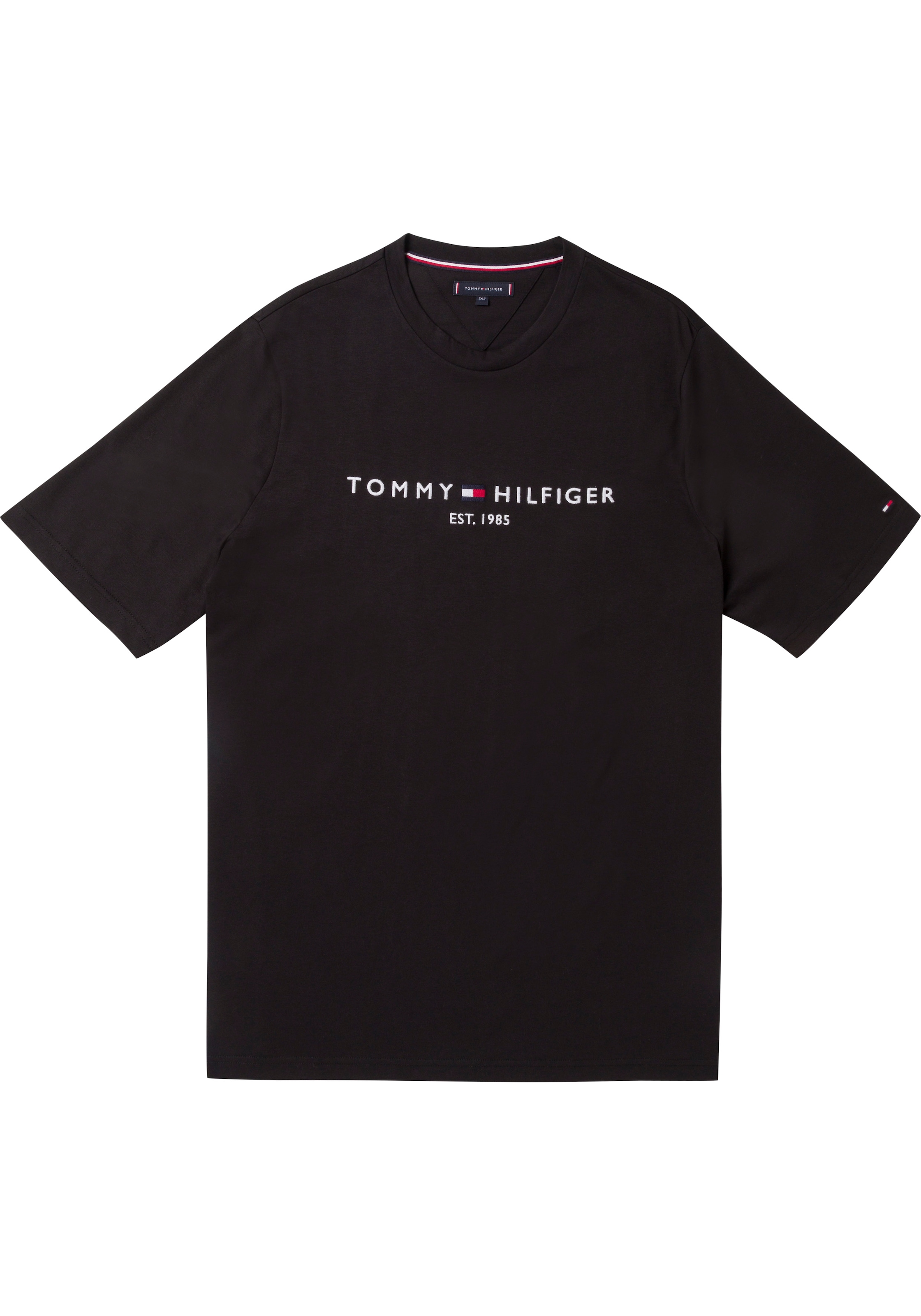T-Shirt »BT-TOMMY LOGO TEE-B«, mit Tommy Hilfiger Logoschriftzug auf der Brust
