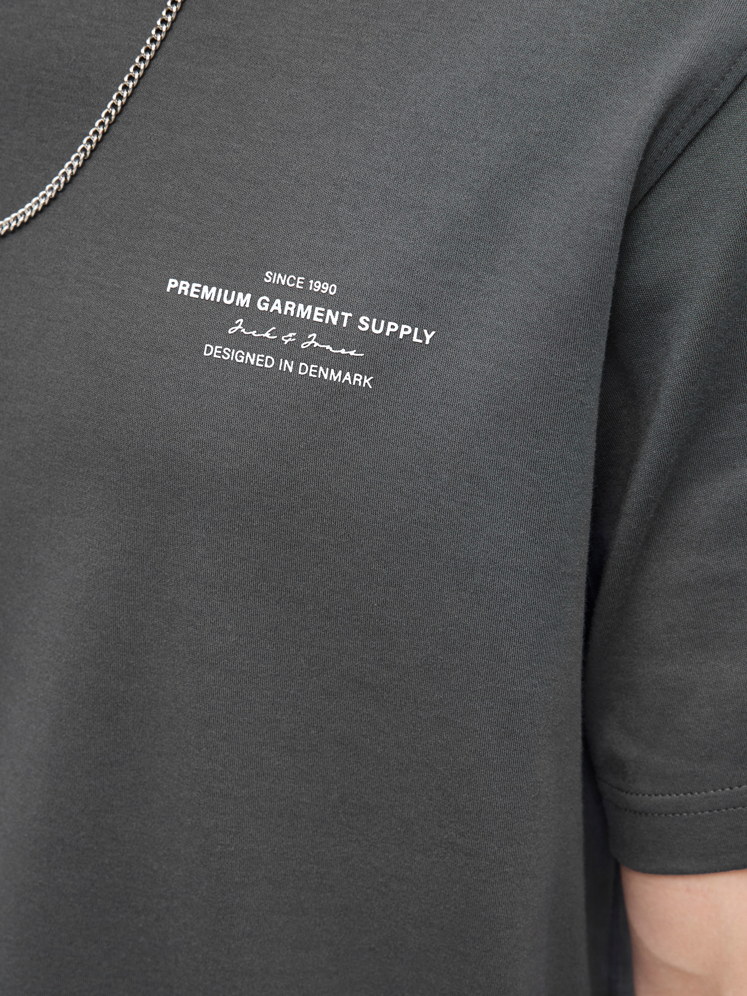 Jack & Jones Shirt à col rond »JPRBLACHAD BRANDING SS CREW NECK TEE SN«