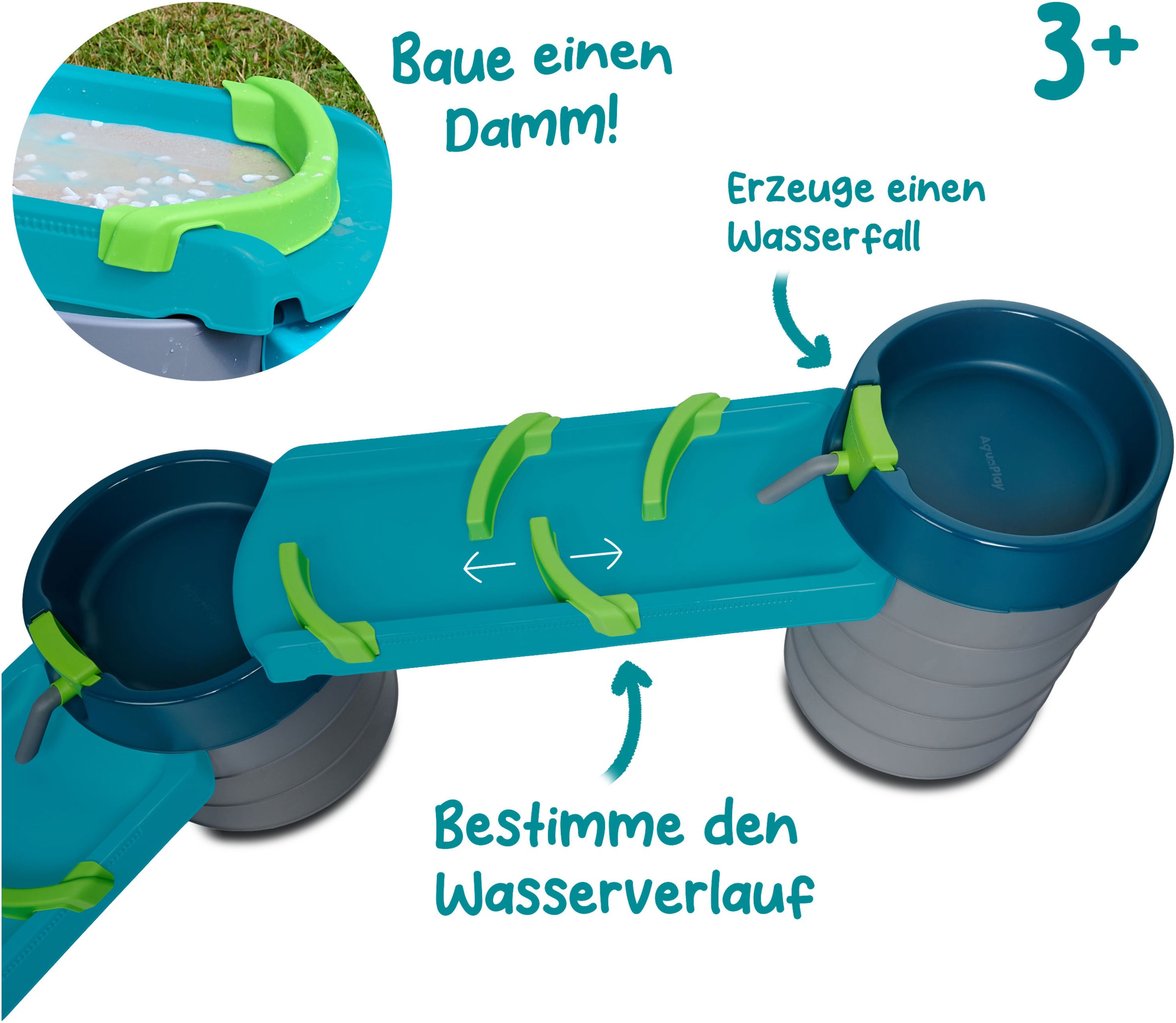 Aquaplay Wasserbahn »Matschbahn Mudway STREAM« Made in Germany