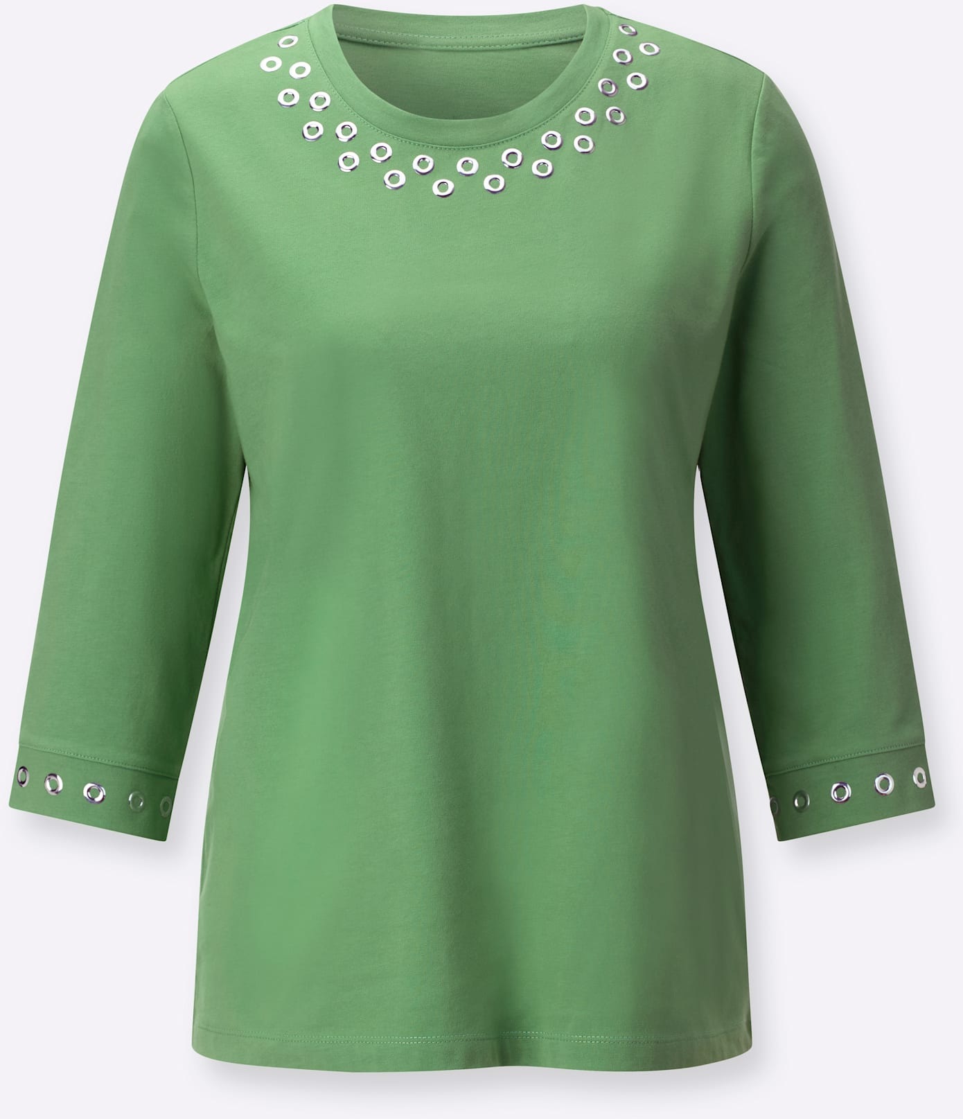 creation L 3/4-Arm-Shirt »Pima-Baumwoll-Shirt« 1 tlg.