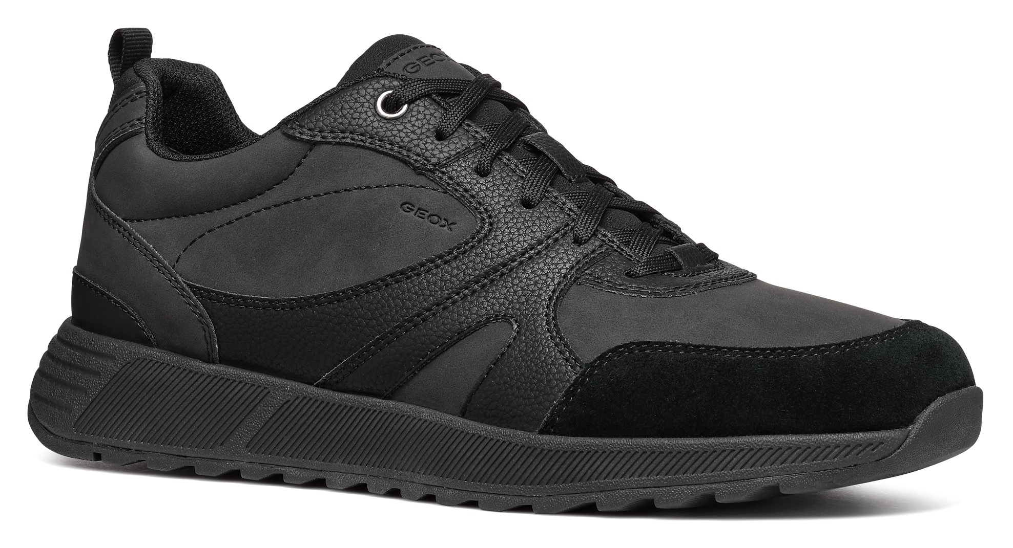 Geox Sneaker »U MOLVENO A«, Freizeitschuh, Halbschuh, Schnürschuh mit Plateausohle