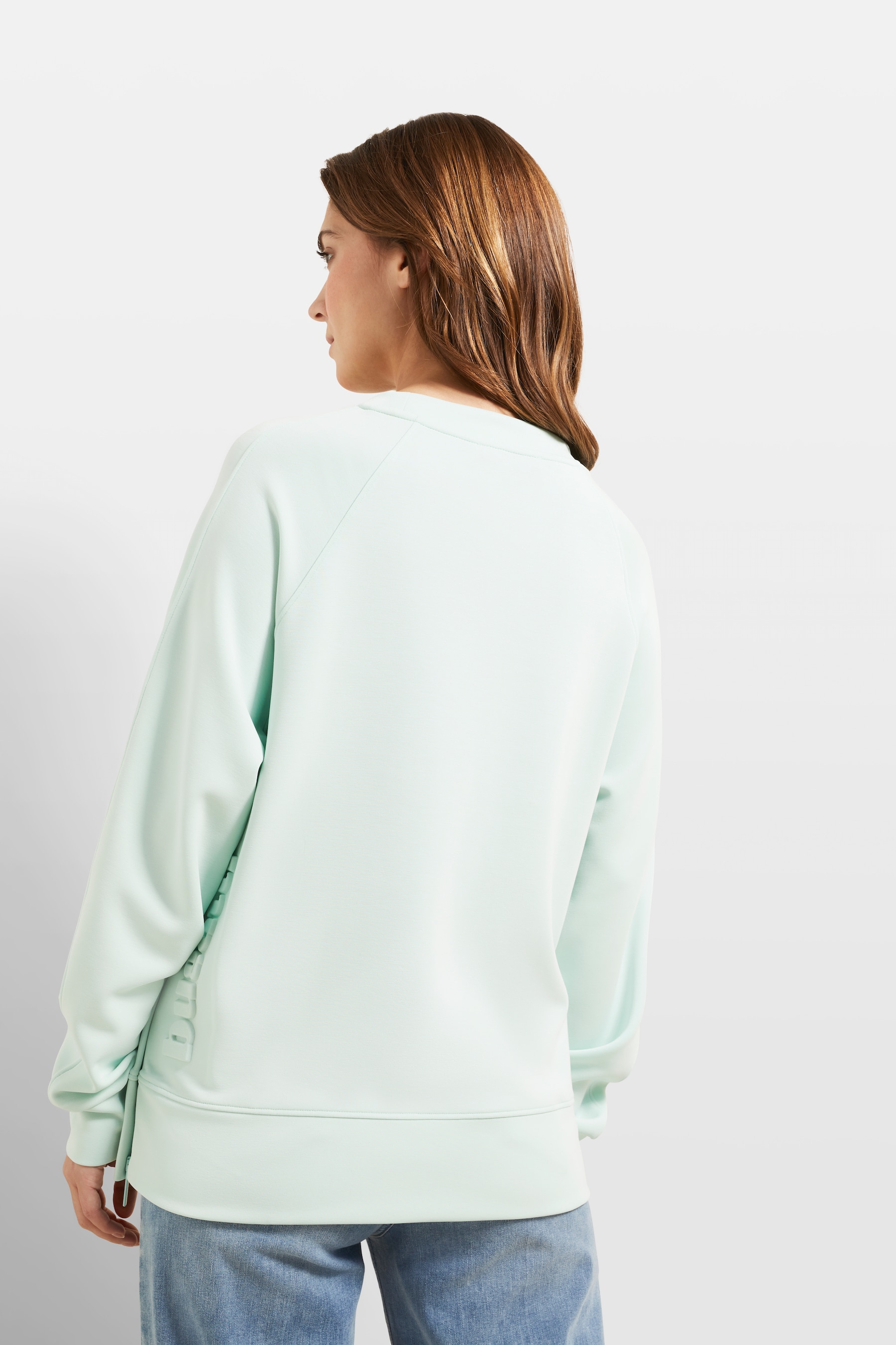 bugatti Sweatshirt, aus elastischer Modalware