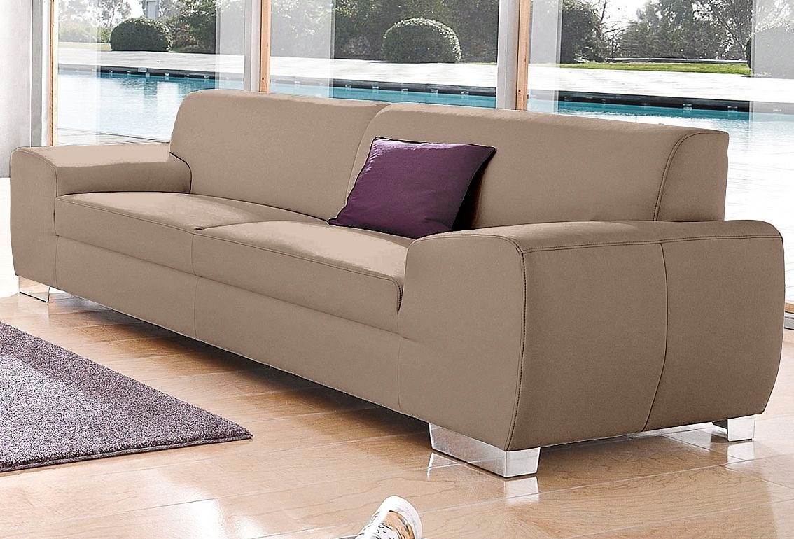 Image of DOMO collection 2,5-Sitzer "Ricardo kubisch, modern und elegant, Breite 224cm" frei im Raum stellbar