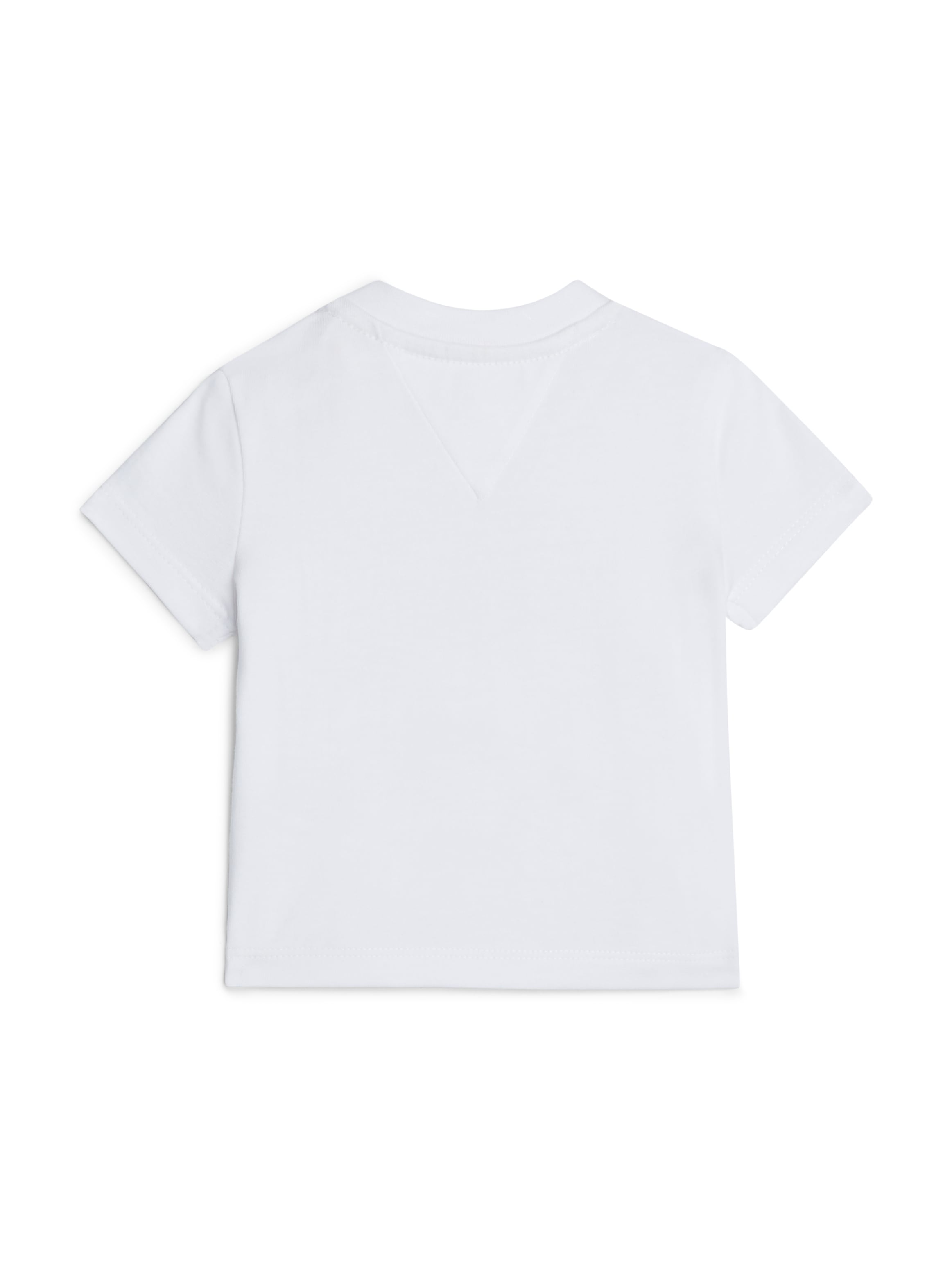 Tommy Hilfiger Kurzarmshirt »MONOTYPE OVAL REGULAR TEE SS«, Baby bis 2 Jahre mit Logoschriftzug