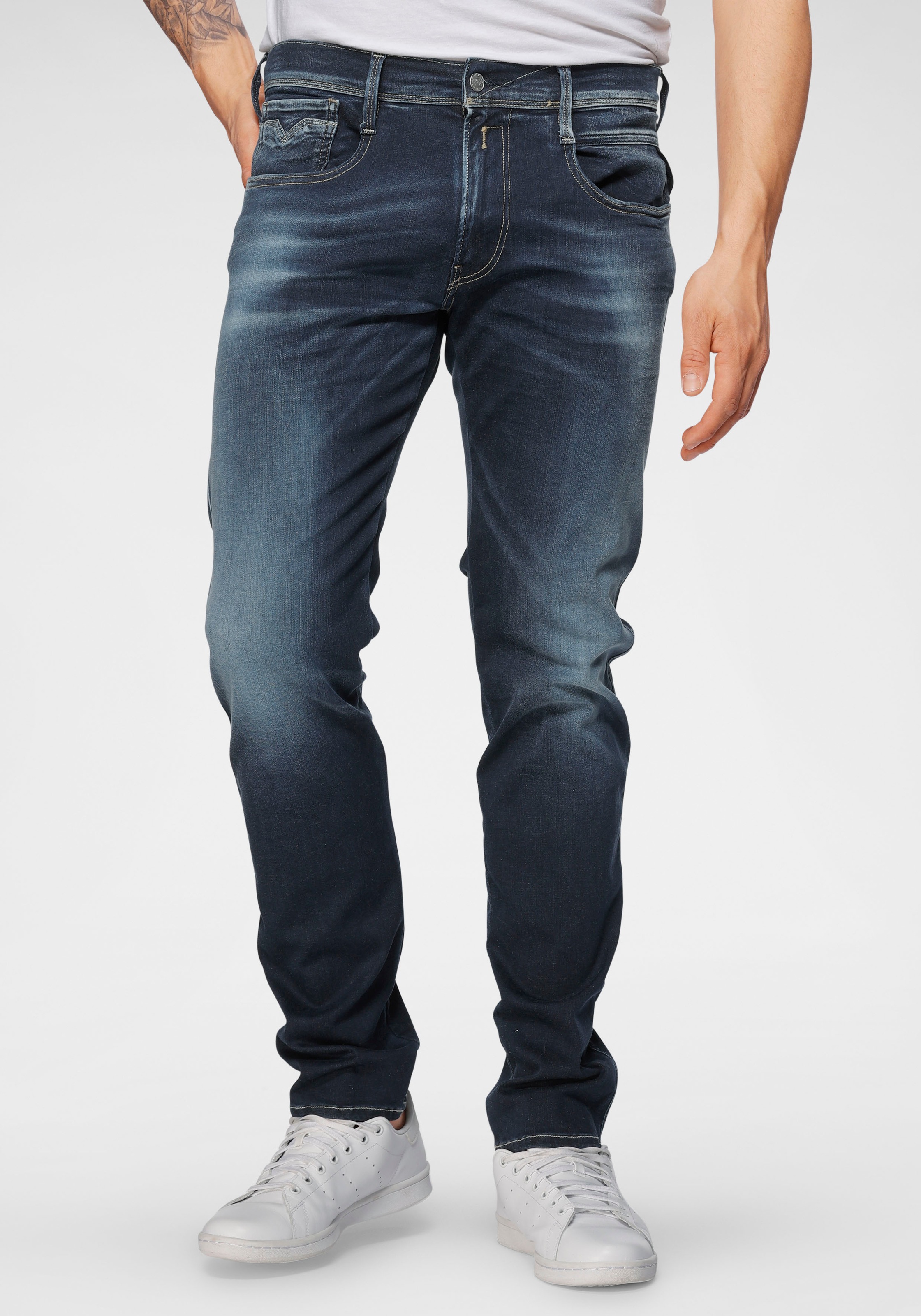 Image of Replay Slim-fit-Jeans »ANBASS Hyperflex« bei Ackermann Versand Schweiz