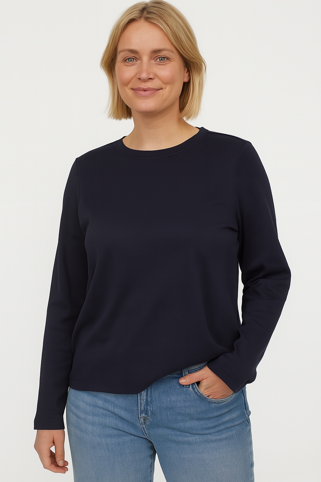 Image of Vero Moda Langarmshirt "VMPAULINA LS T-SHIRT GA JRS NOOS"
