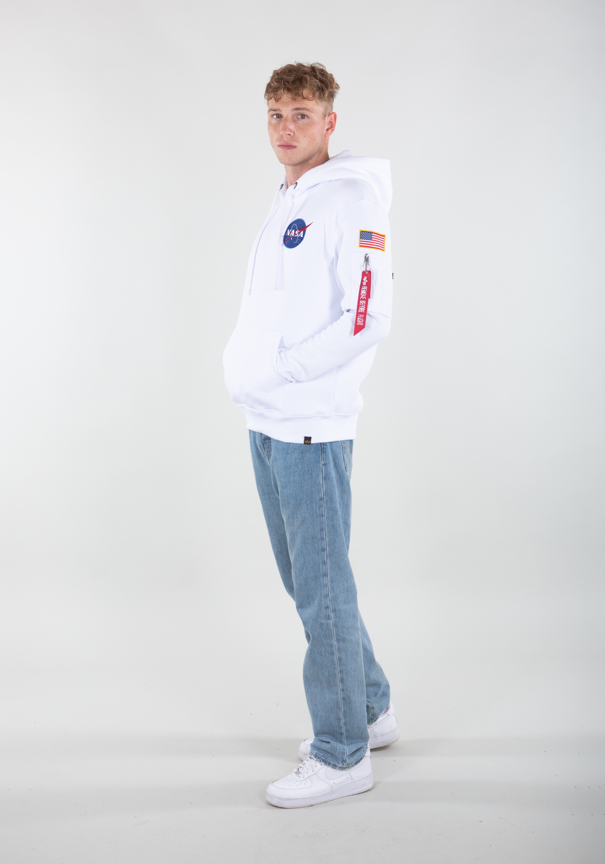 Alpha Industries Hoodie »Alpha Industries Men - Hoodies Space Shuttle Hoodie«