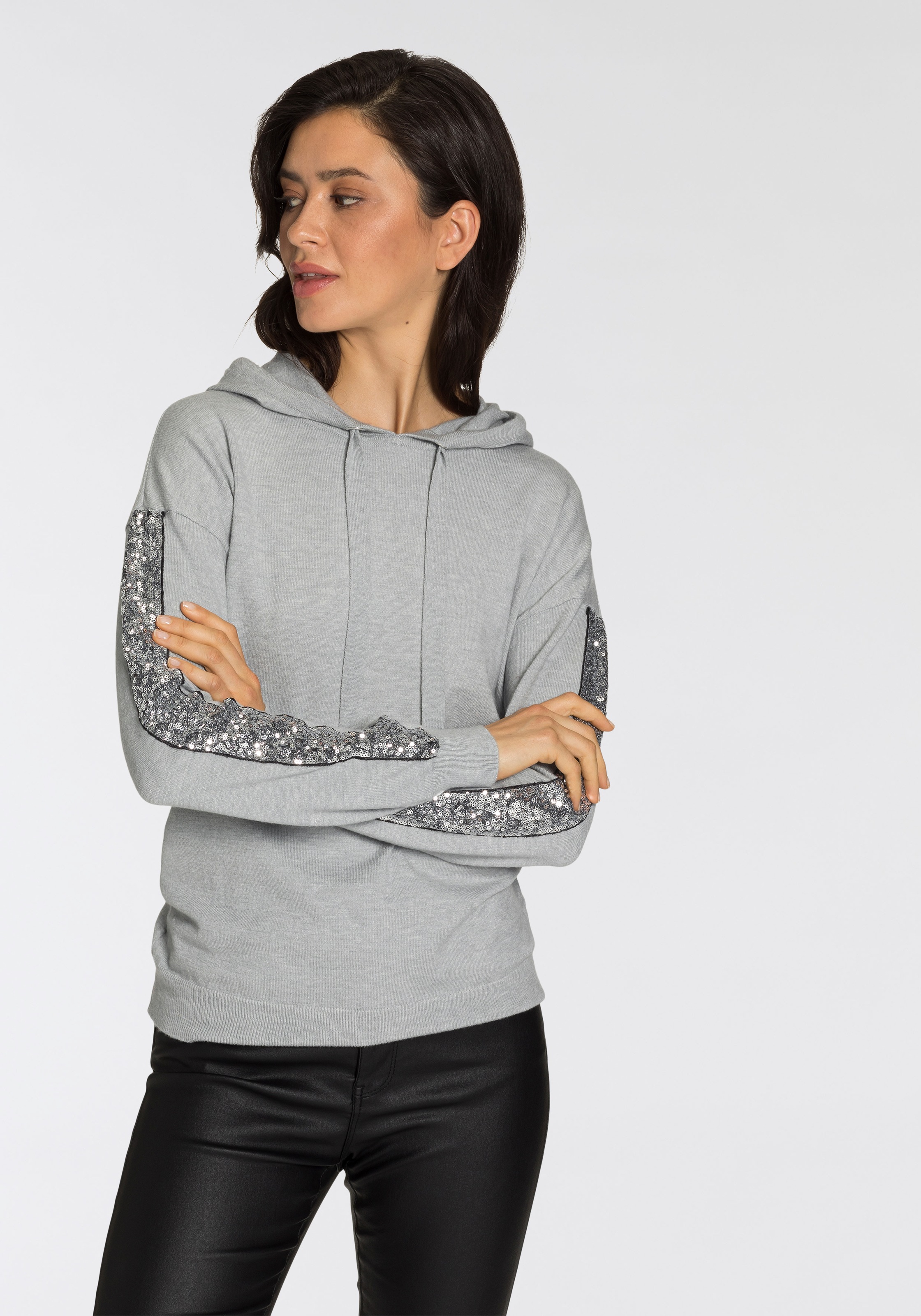 Image of Melrose Kapuzenpullover, mit Pailletten - NEUE KOLLEKTION bei Ackermann Versand Schweiz